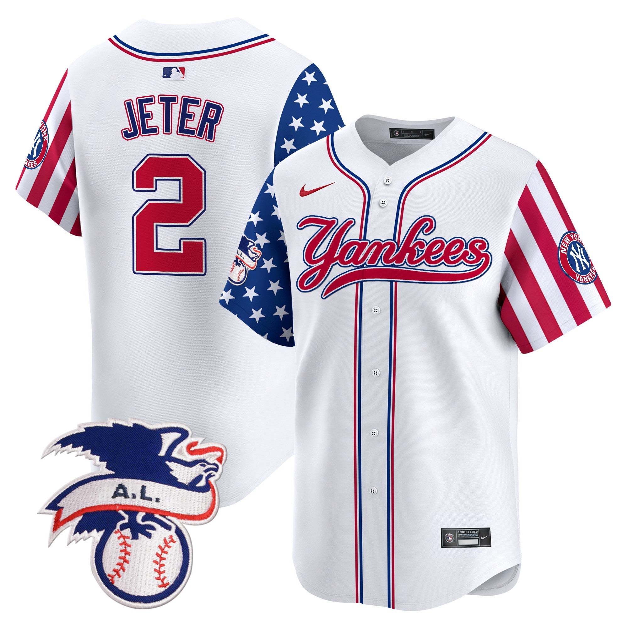 Men’s New York 2024 Fourth of July Vapor Premier Limited Jersey V7