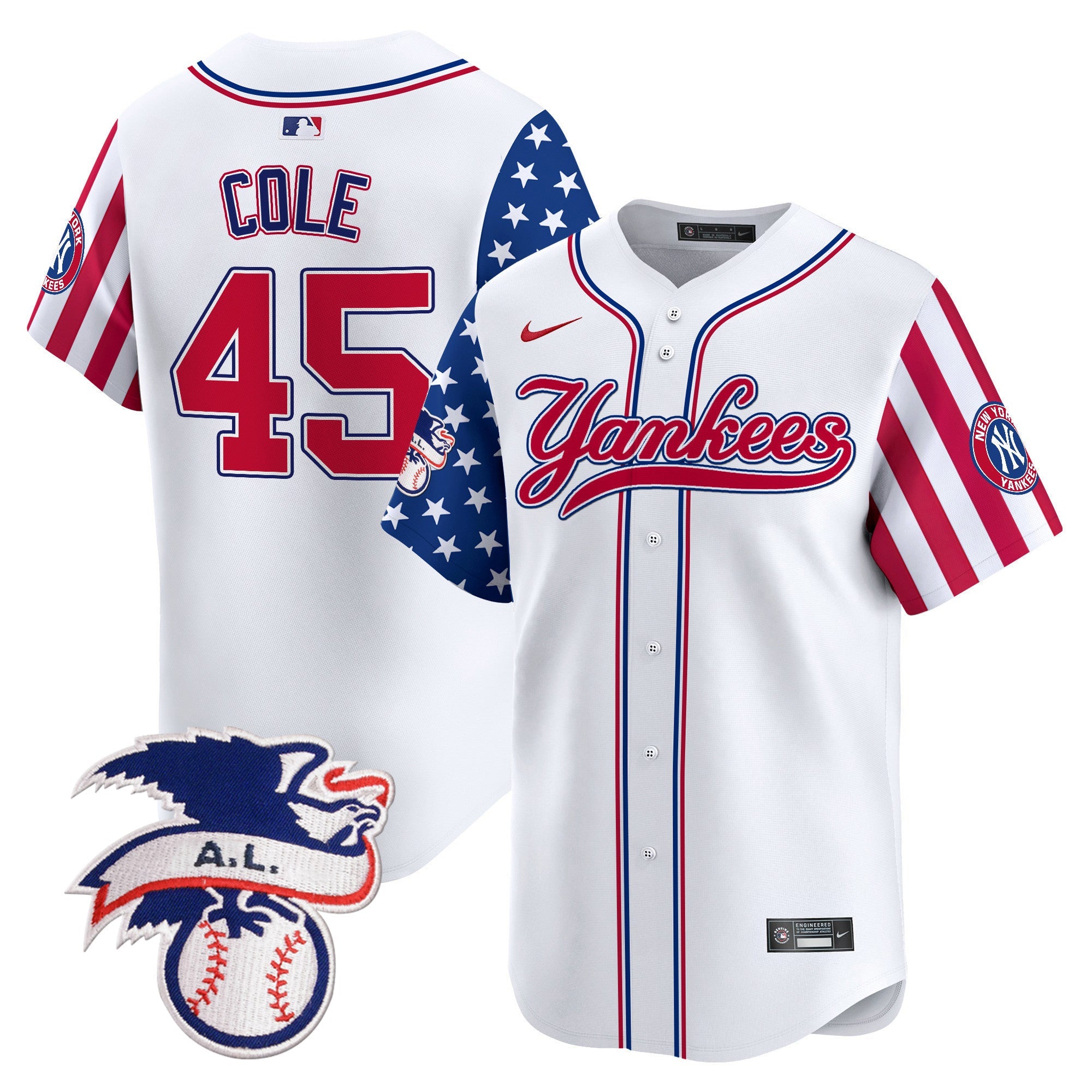 Men’s New York 2024 Fourth of July Vapor Premier Limited Jersey V7
