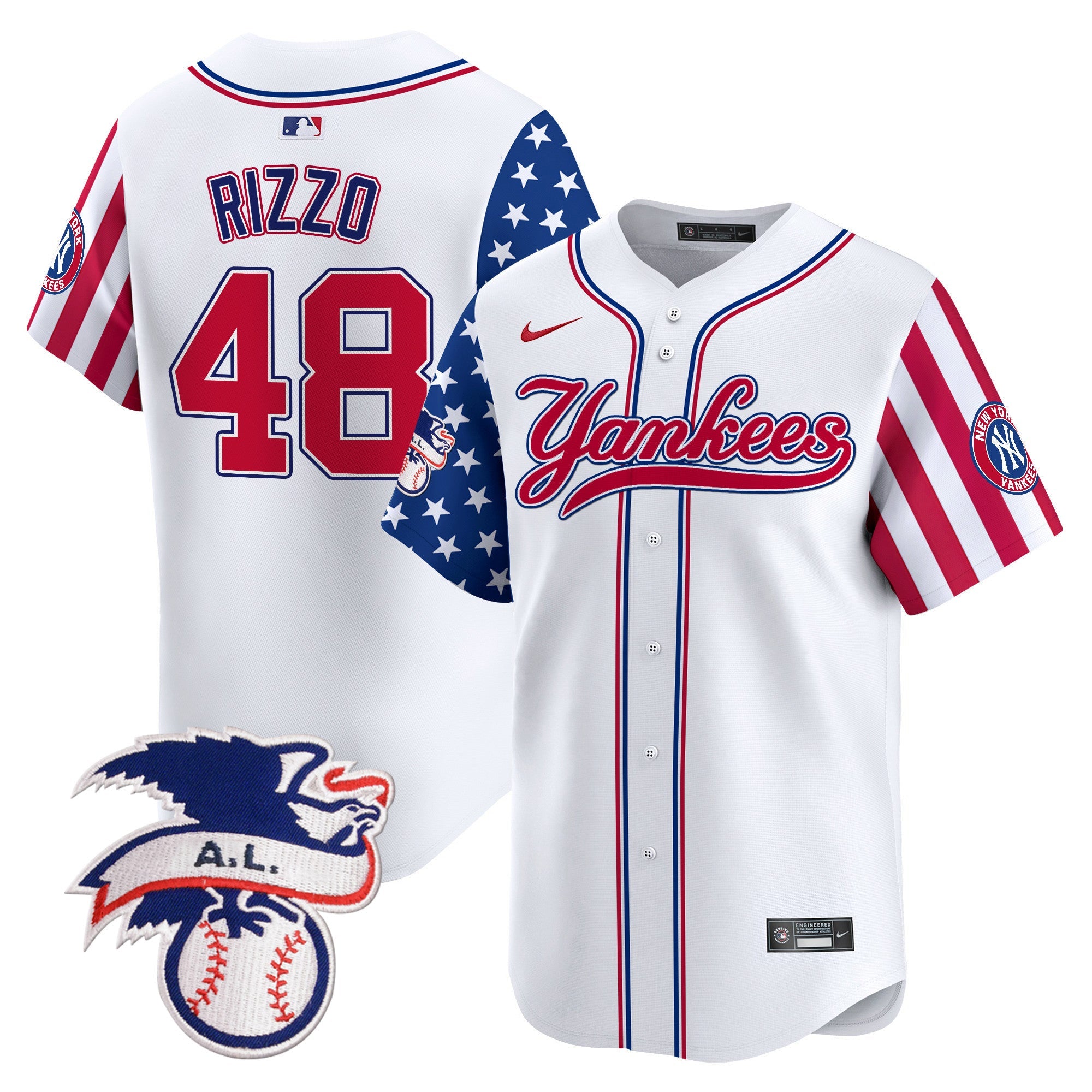 Men’s New York 2024 Fourth of July Vapor Premier Limited Jersey V7