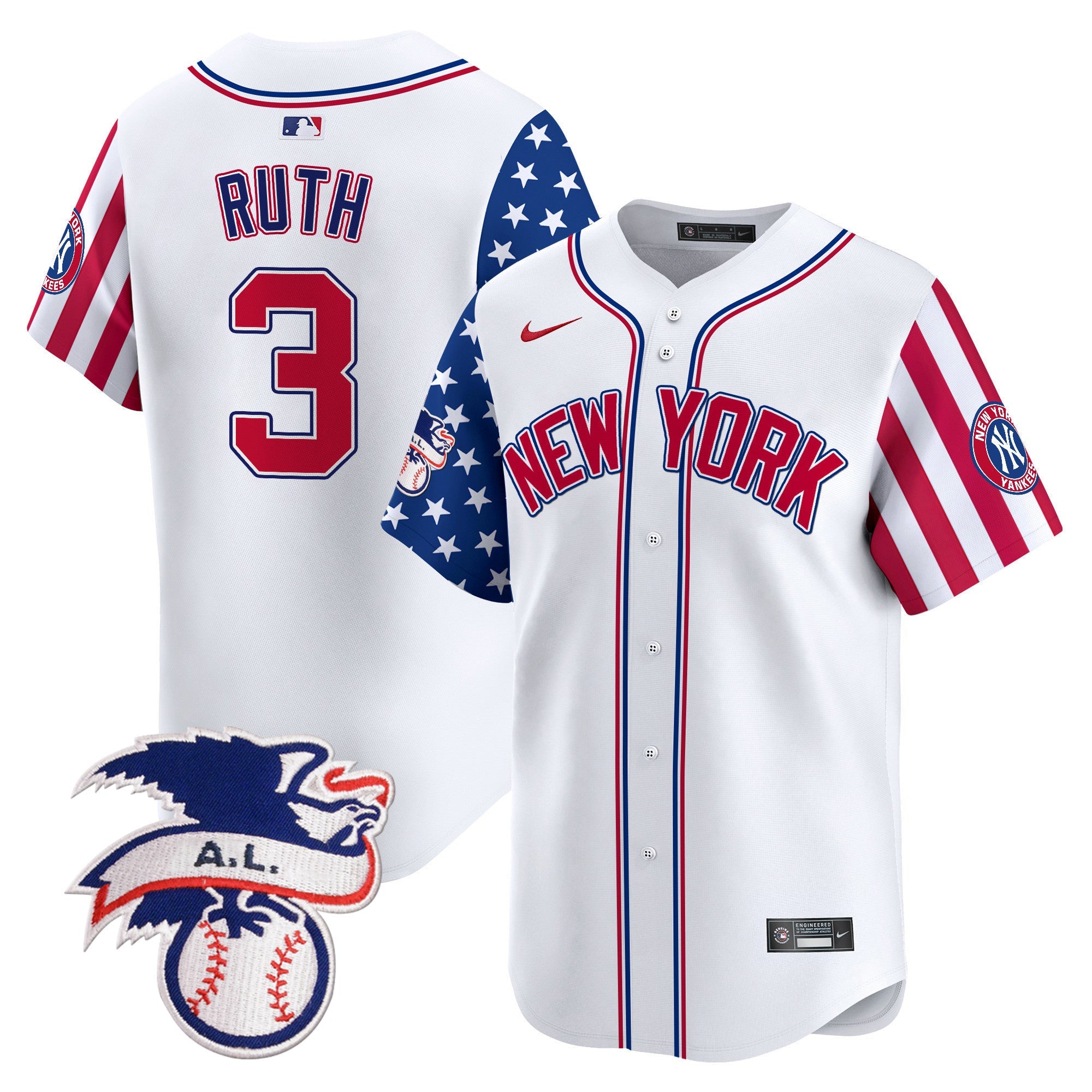 Men’s New York 2024 Fourth of July Vapor Premier Limited Jersey V6