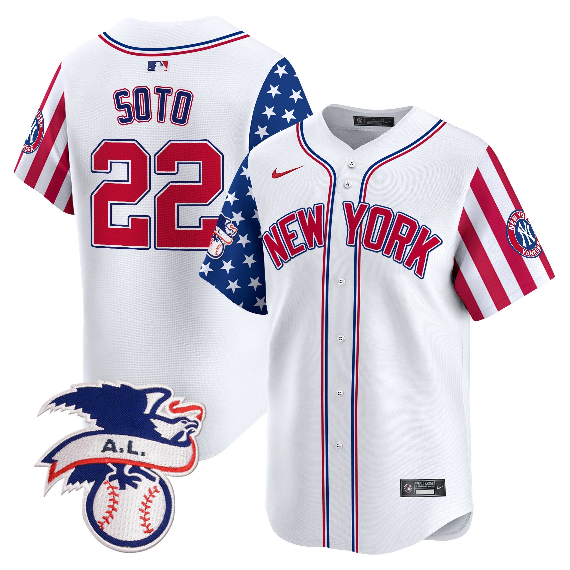 Men’s New York 2024 Fourth of July Vapor Premier Limited Jersey V6