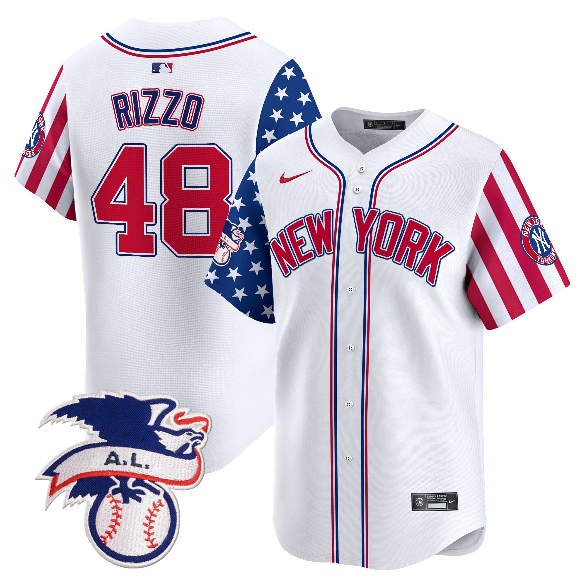 Men’s New York 2024 Fourth of July Vapor Premier Limited Jersey V6
