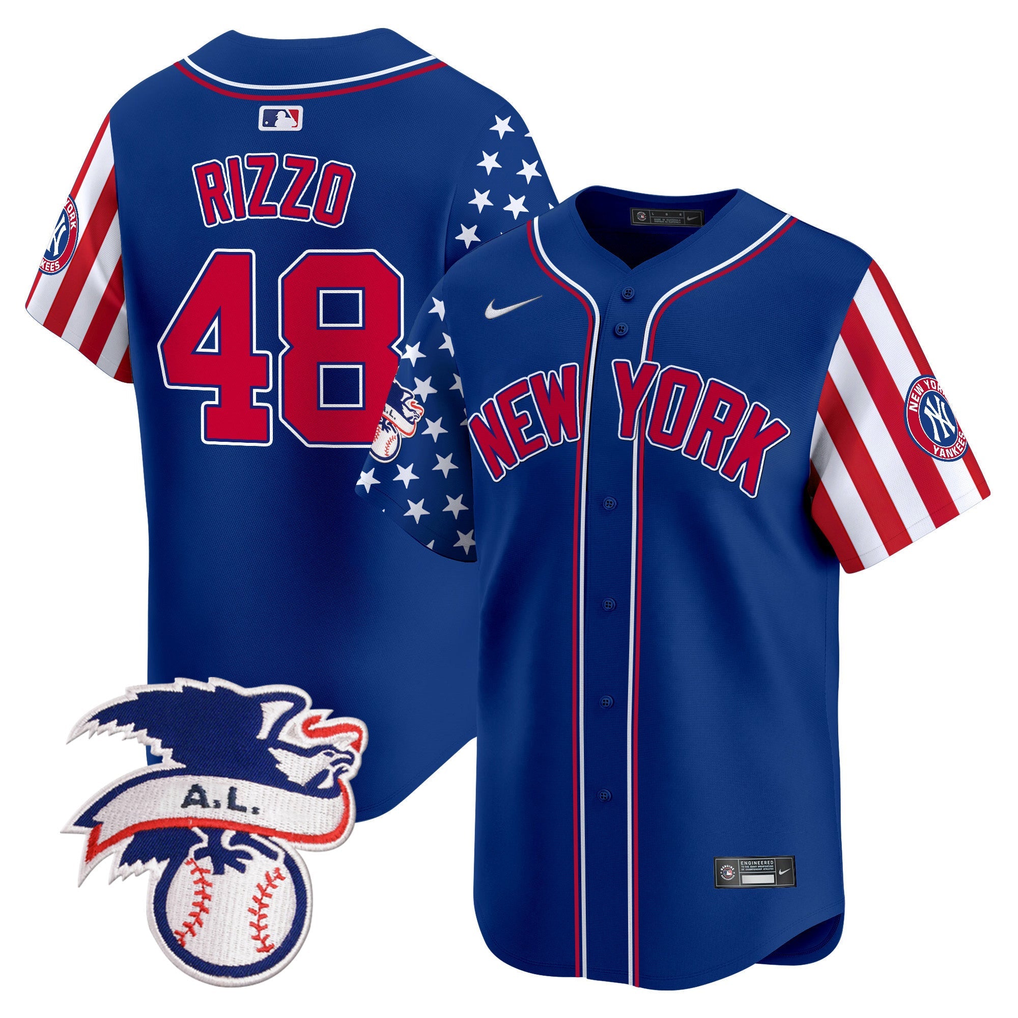Men’s New York 2024 Fourth of July Vapor Premier Limited Jersey V6