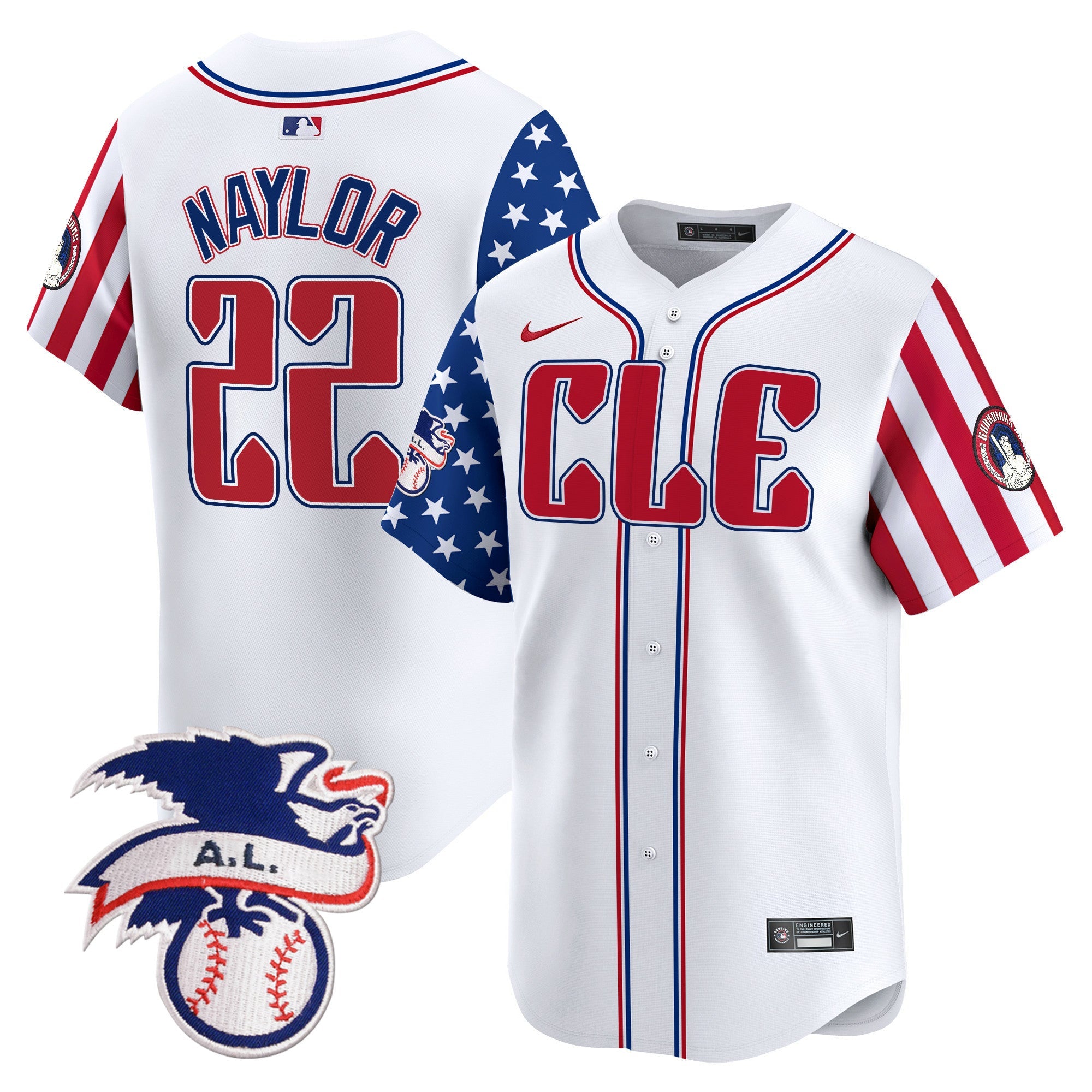 Men’s Cleveland 2024 Fourth of July Vapor Premier Limited Jersey