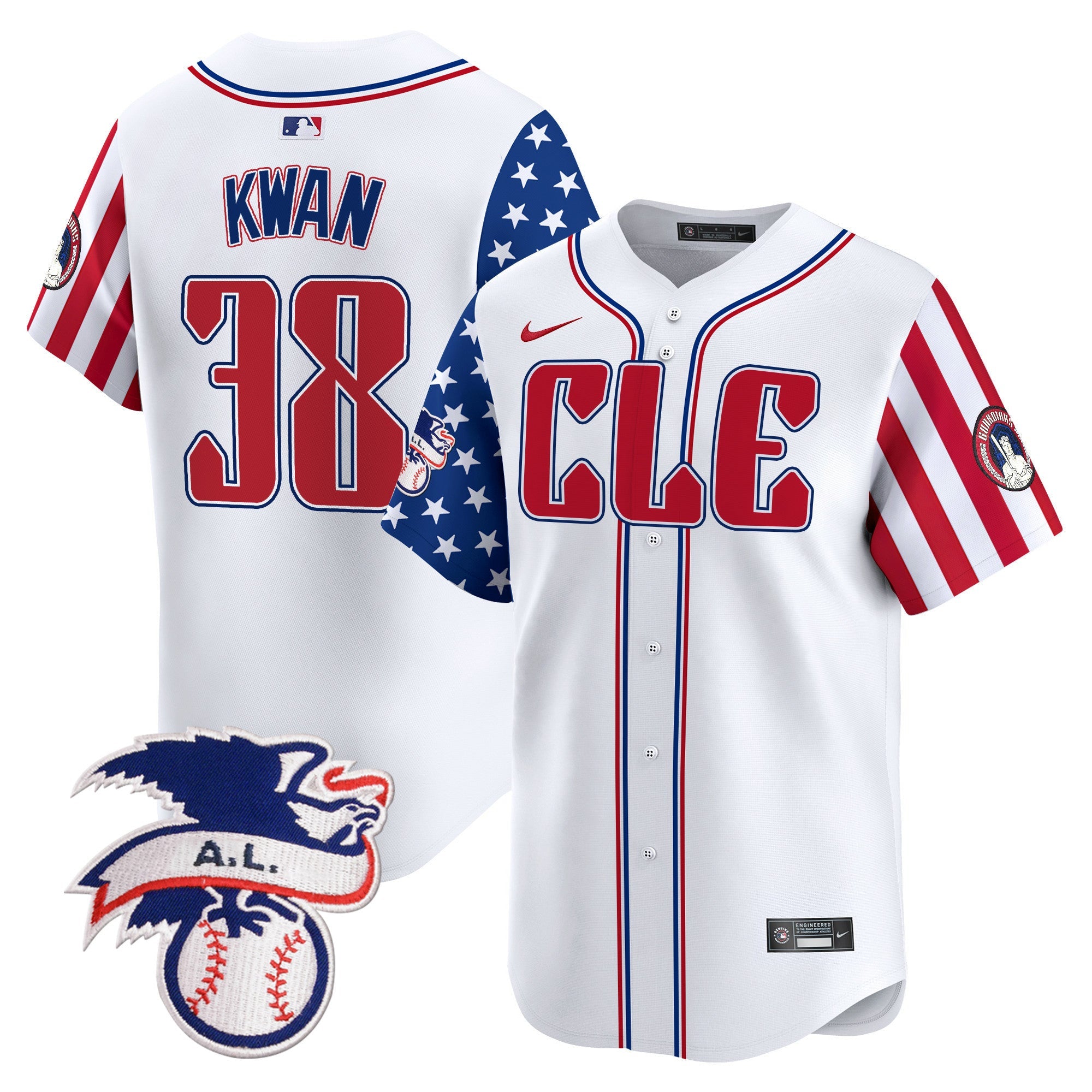 Men’s Cleveland 2024 Fourth of July Vapor Premier Limited Jersey