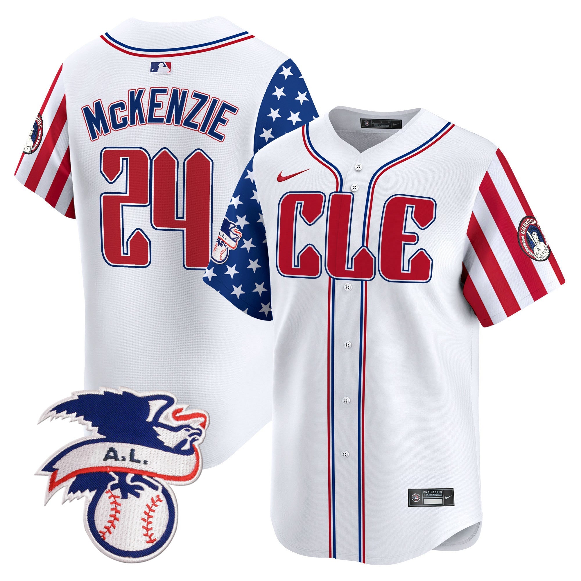 Men’s Cleveland 2024 Fourth of July Vapor Premier Limited Jersey