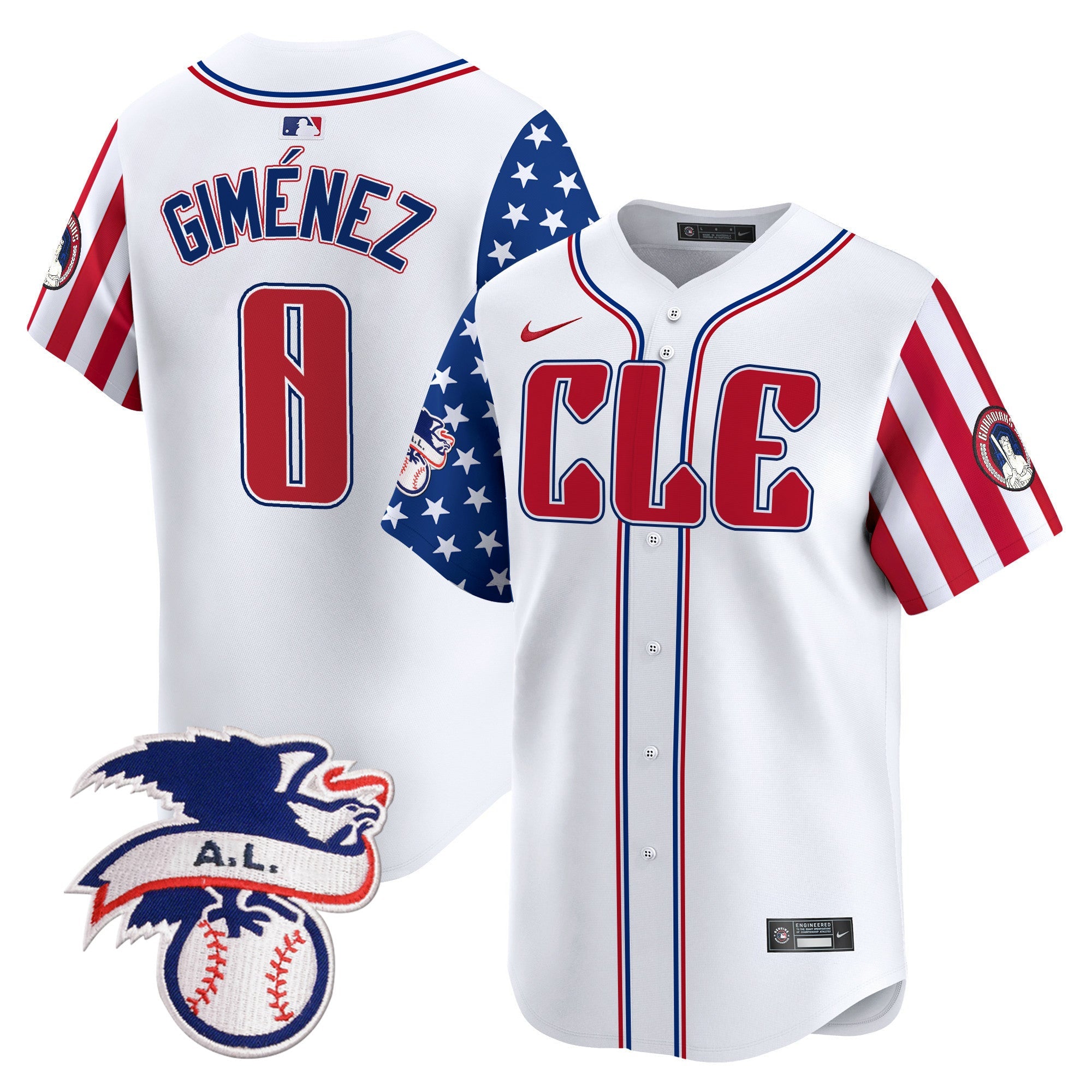 Men’s Cleveland 2024 Fourth of July Vapor Premier Limited Jersey