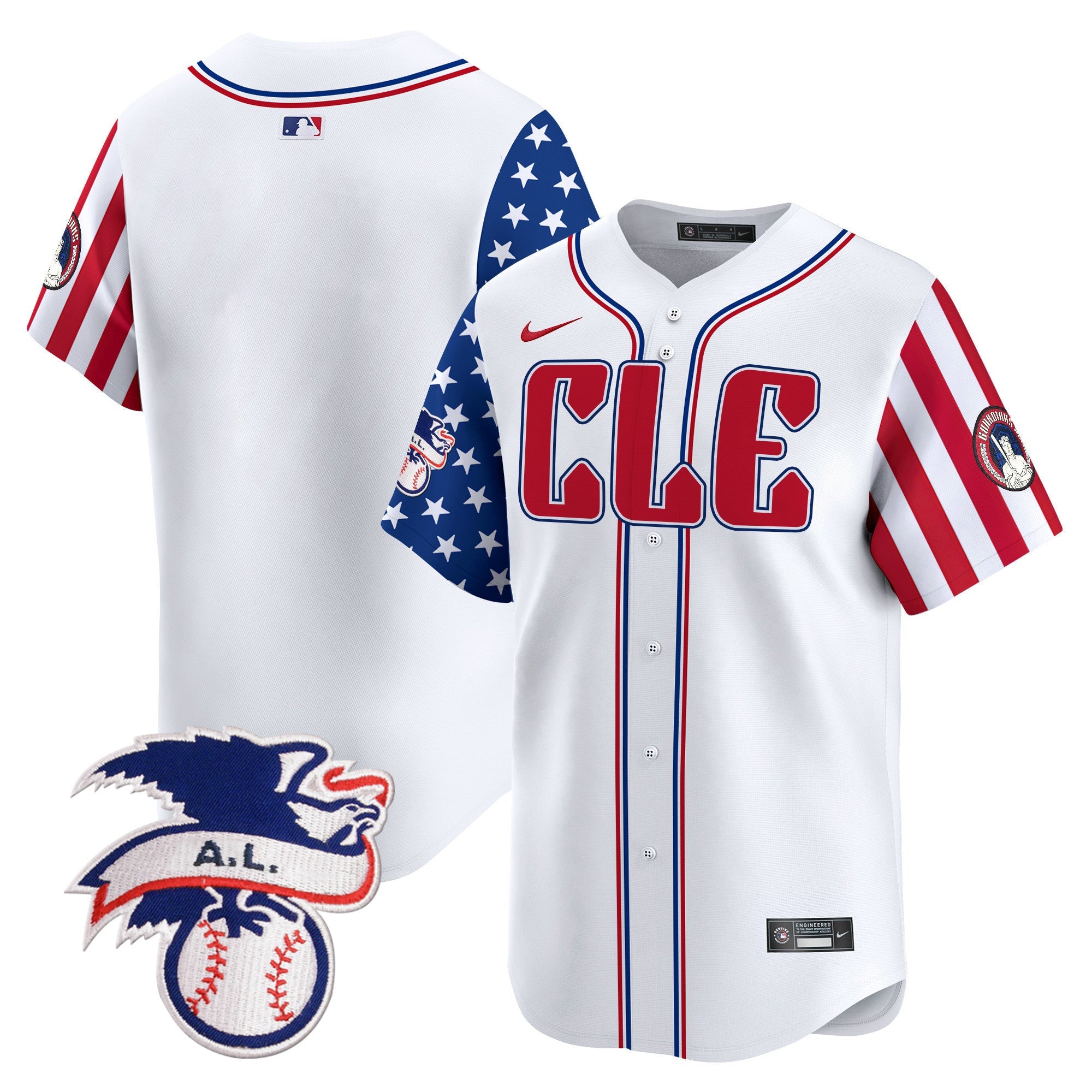Men’s Cleveland 2024 Fourth of July Vapor Premier Limited Jersey