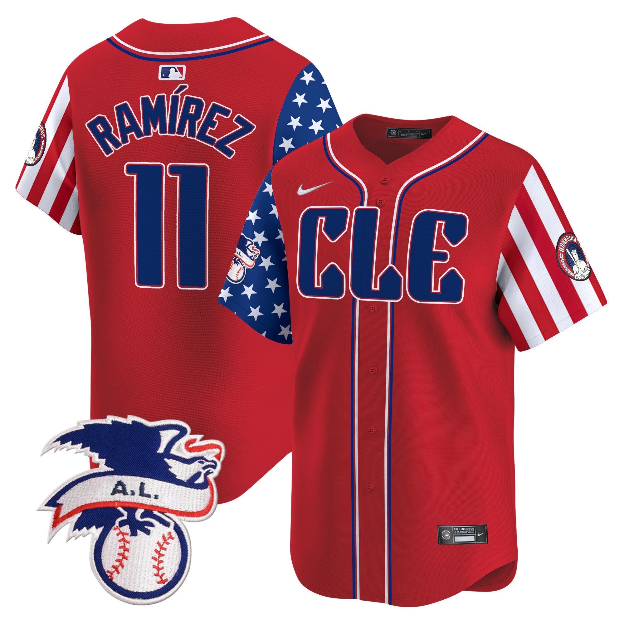 Men’s Cleveland 2024 Fourth of July Vapor Premier Limited Jersey