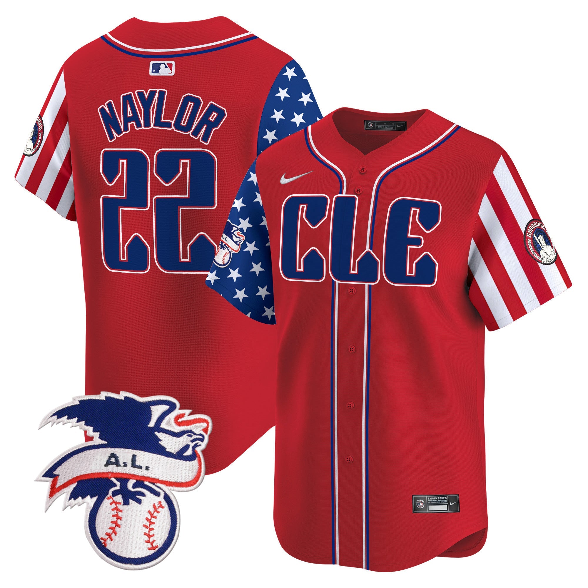 Men’s Cleveland 2024 Fourth of July Vapor Premier Limited Jersey