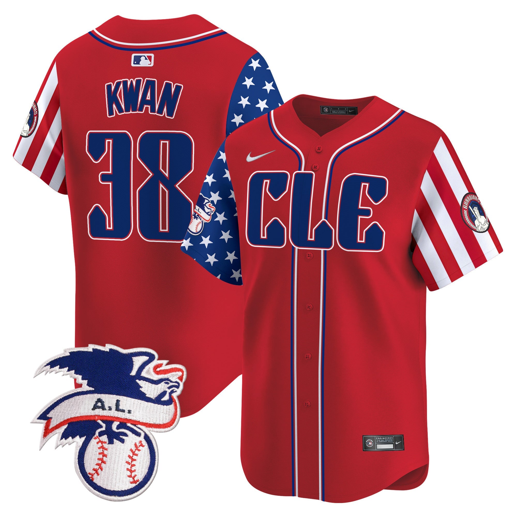 Men’s Cleveland 2024 Fourth of July Vapor Premier Limited Jersey