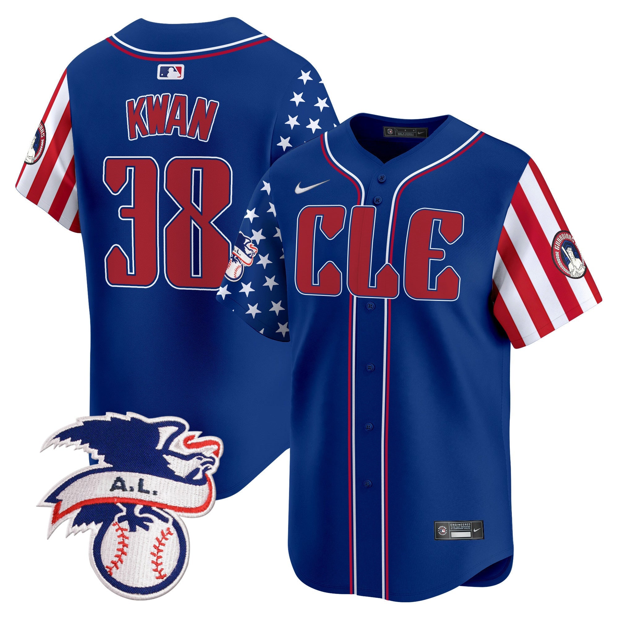 Men’s Cleveland 2024 Fourth of July Vapor Premier Limited Jersey