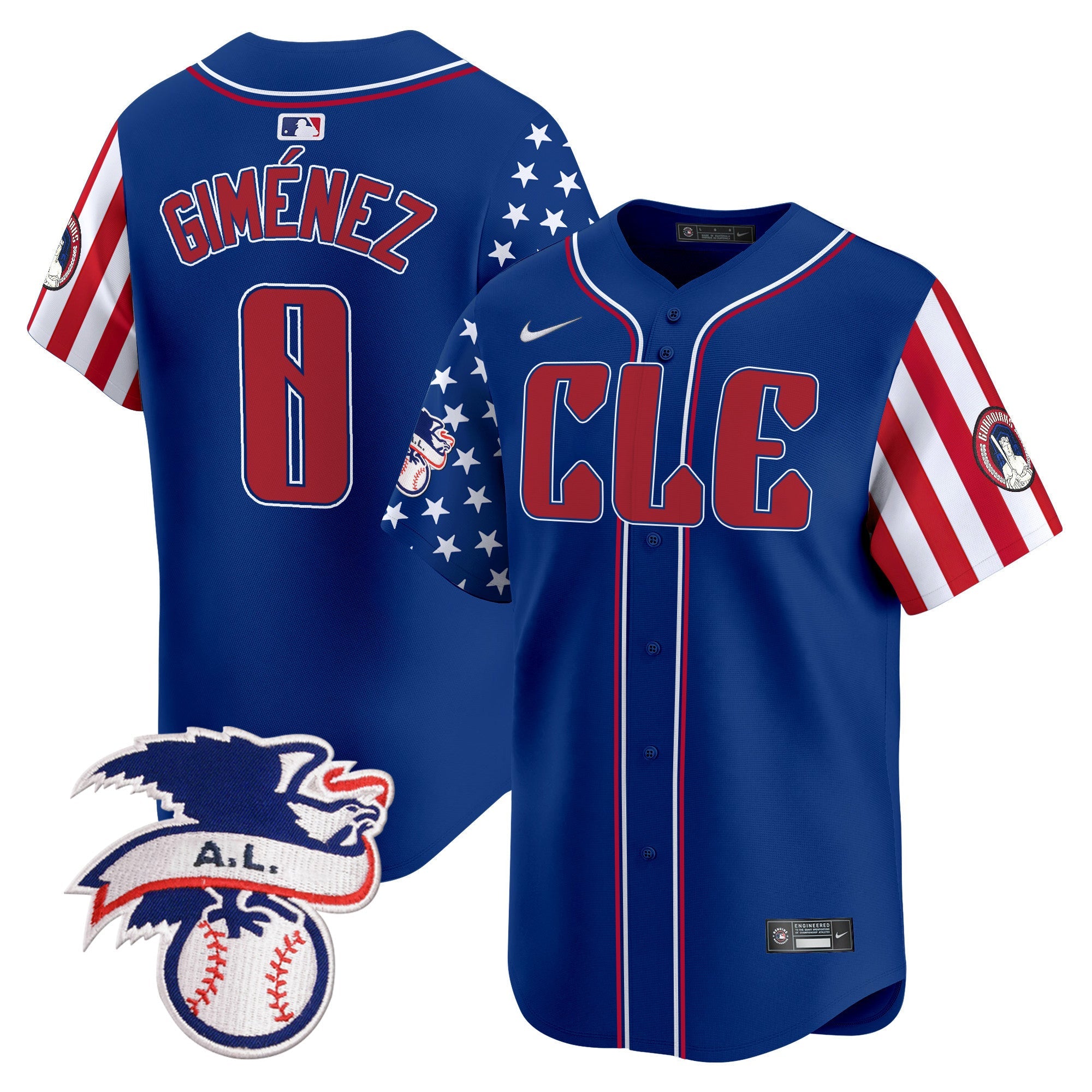 Men’s Cleveland 2024 Fourth of July Vapor Premier Limited Jersey