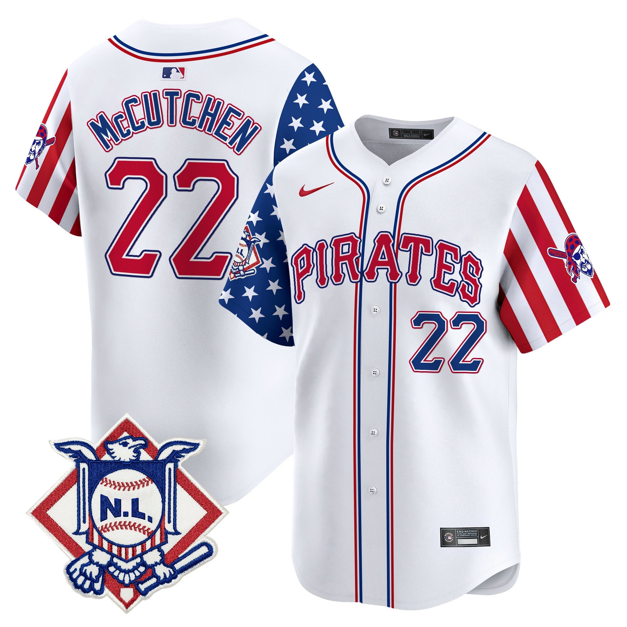 Men’s Pittsburgh 2024 Fourth of July Vapor Premier Limited Jersey