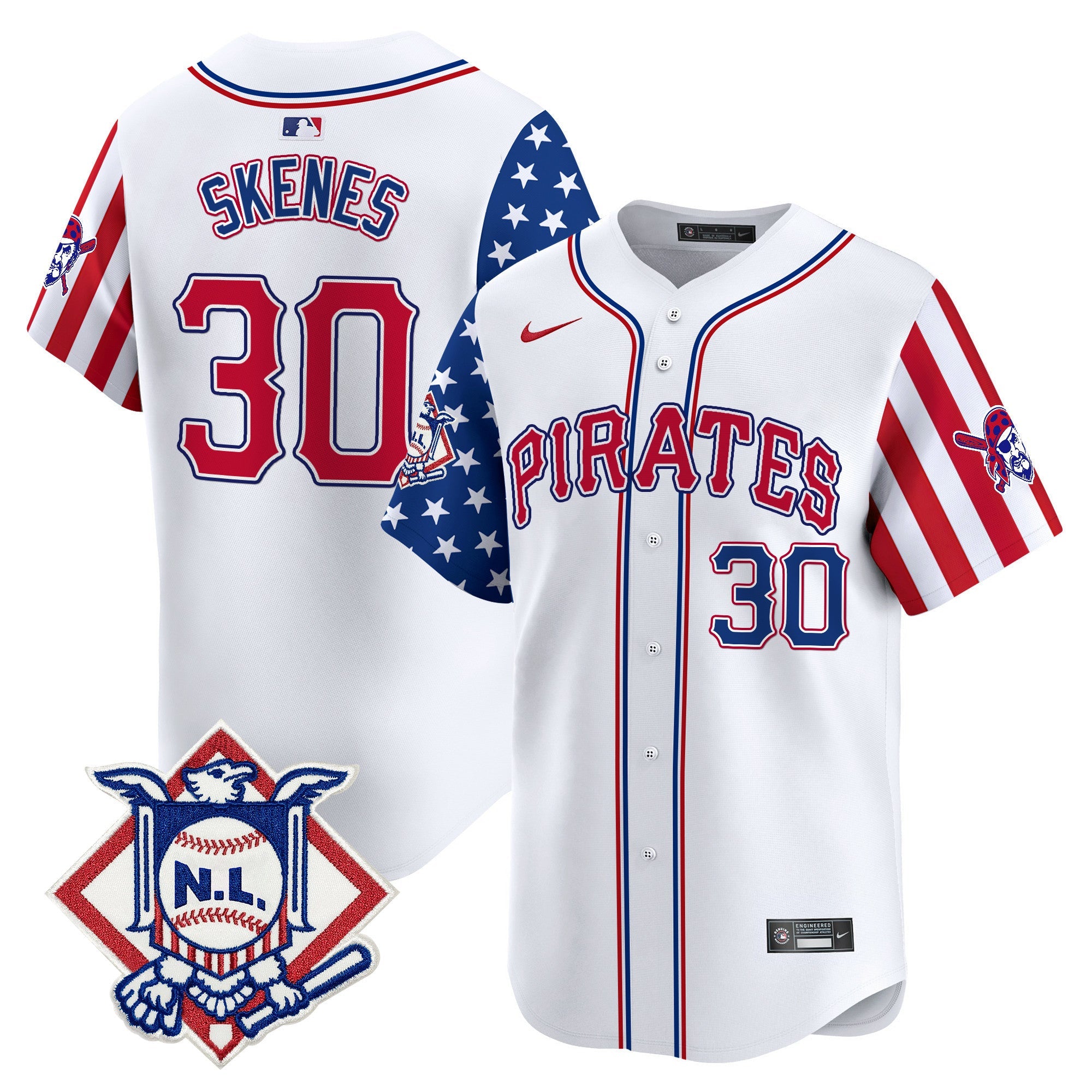 Men’s Pittsburgh 2024 Fourth of July Vapor Premier Limited Jersey