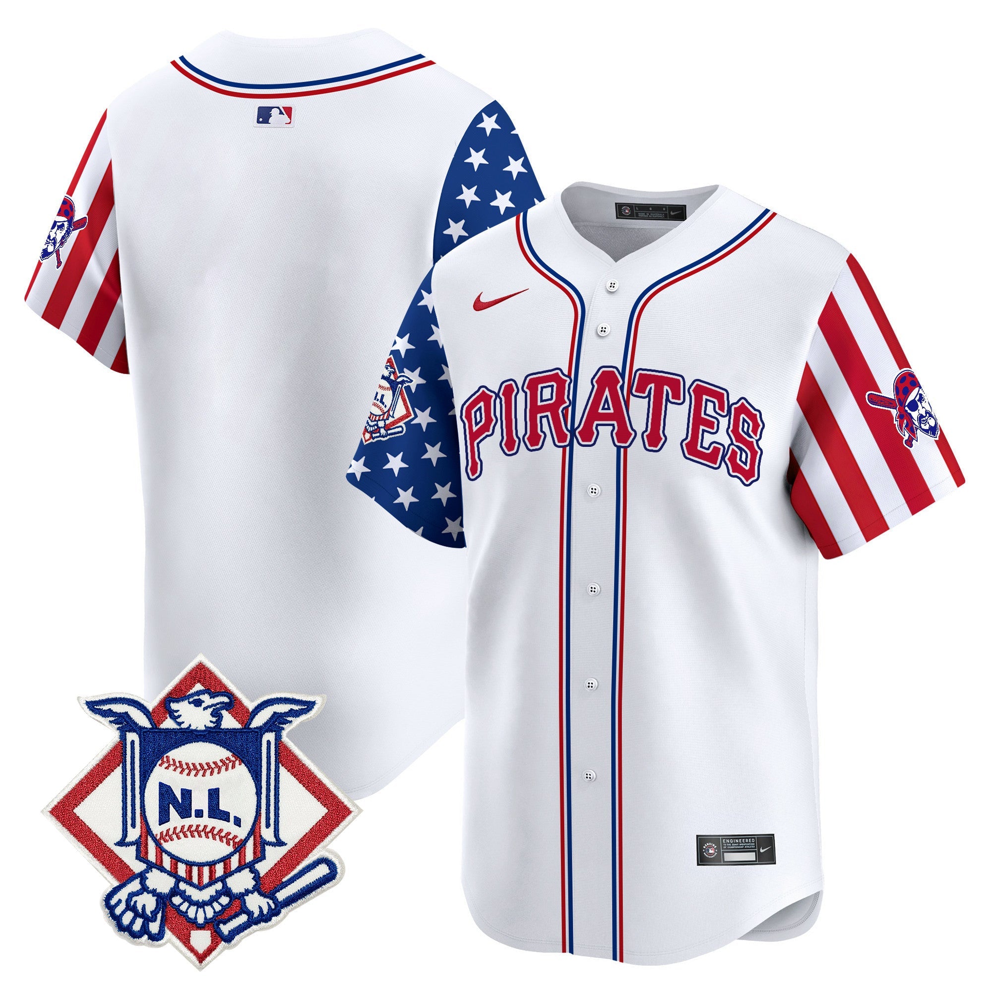 Men’s Pittsburgh 2024 Fourth of July Vapor Premier Limited Jersey