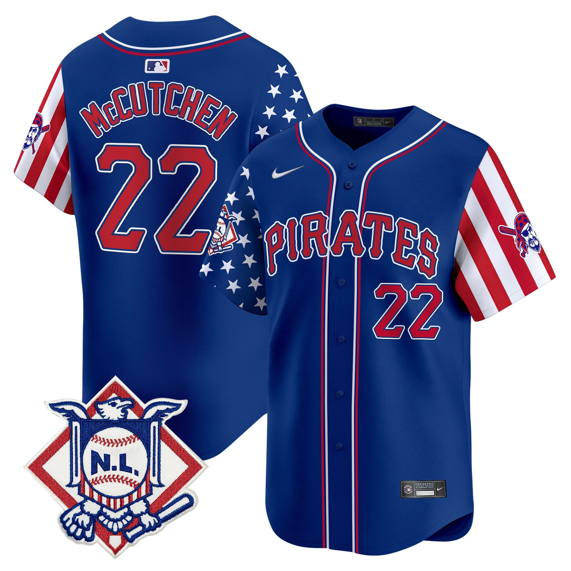 Men’s Pittsburgh 2024 Fourth of July Vapor Premier Limited Jersey