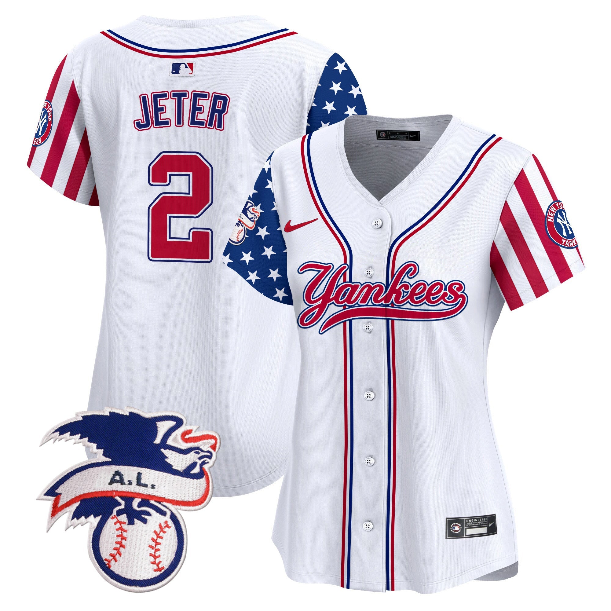 Women’s New York 2024 Fourth of July Vapor Premier Limited Jersey V7