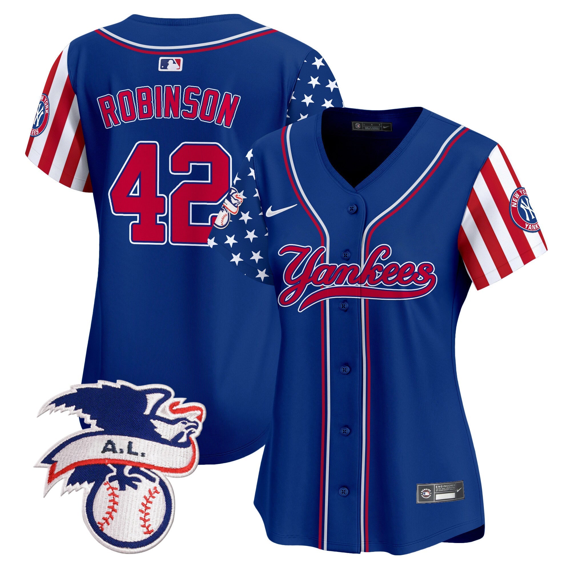 Women’s New York 2024 Fourth of July Vapor Premier Limited Jersey V7