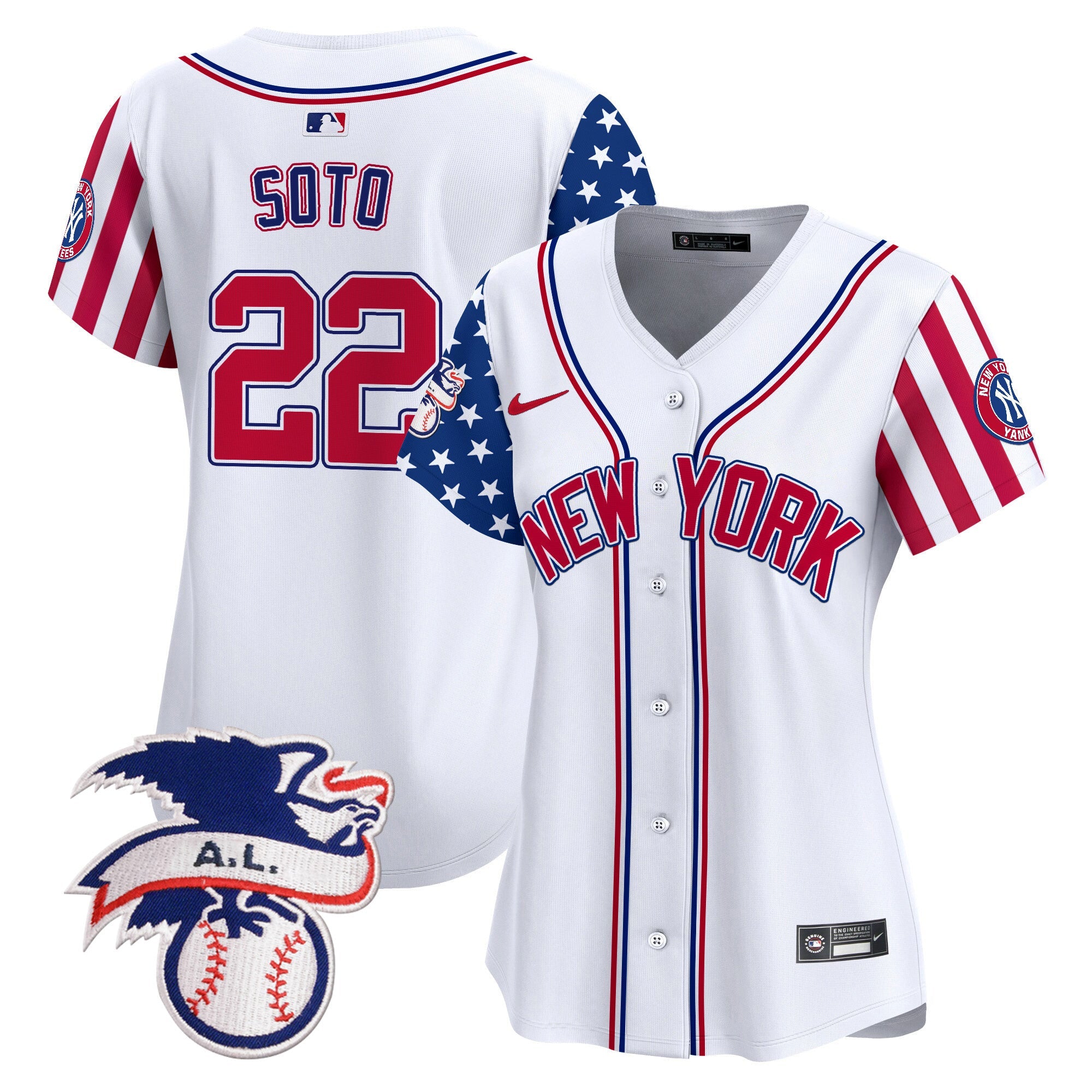 Women’s New York 2024 Fourth of July Vapor Premier Limited Jersey V6