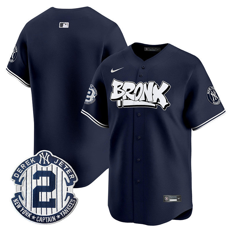 Men’s New York The Bronx Graffiti Vapor Premier Limited Jersey V3