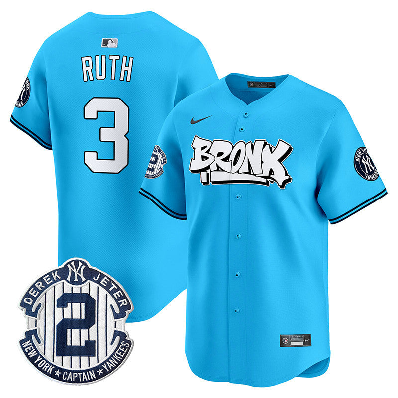 Men’s New York The Bronx Graffiti Vapor Premier Limited Jersey V3