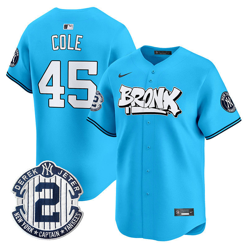 Men’s New York The Bronx Graffiti Vapor Premier Limited Jersey V3