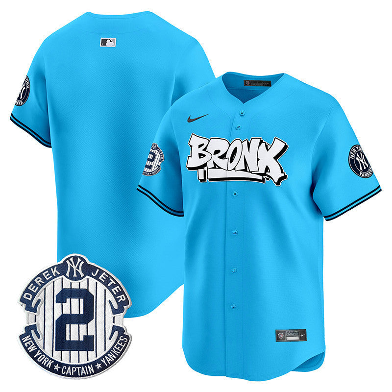 Men’s New York The Bronx Graffiti Vapor Premier Limited Jersey V3