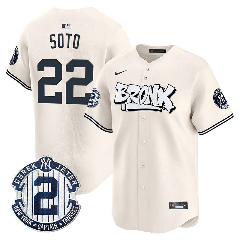 Men’s New York The Bronx Graffiti Vapor Premier Limited Jersey V3
