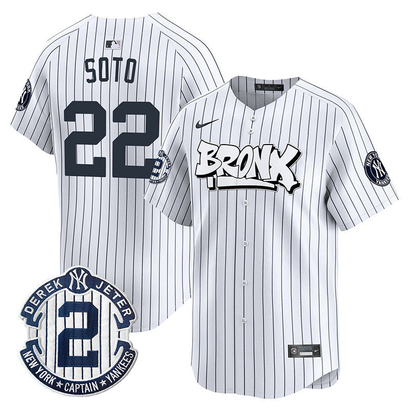 Men’s New York The Bronx Graffiti Vapor Premier Limited Jersey V3