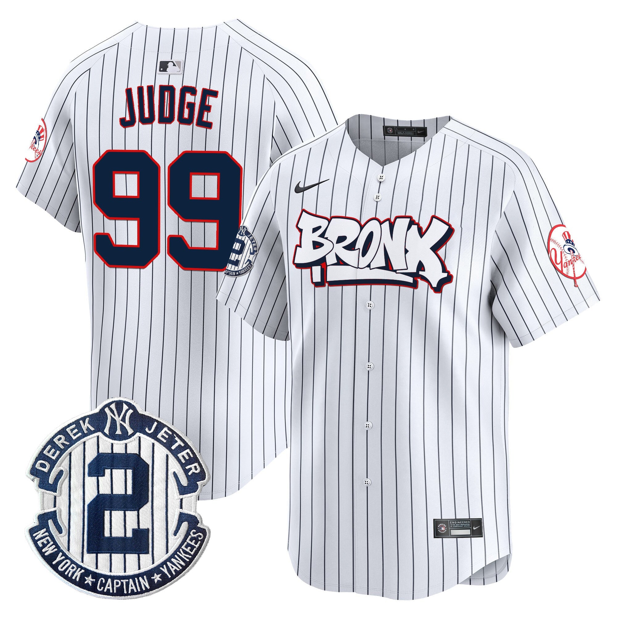 Men’s New York The Bronx Graffiti Vapor Premier Limited Jersey V4