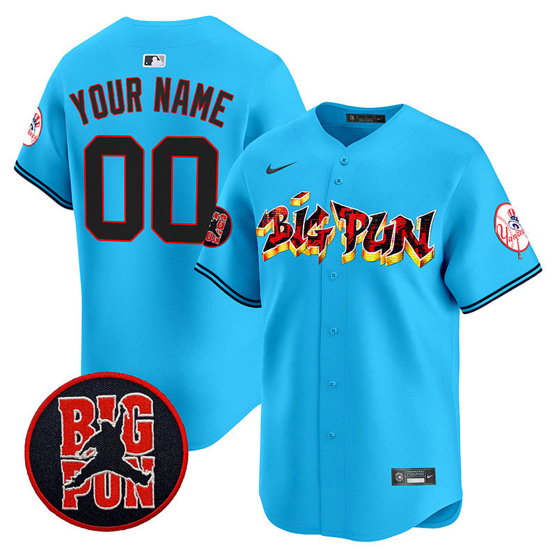 New York Big Pun Vapor Premier Limited Custom Jersey