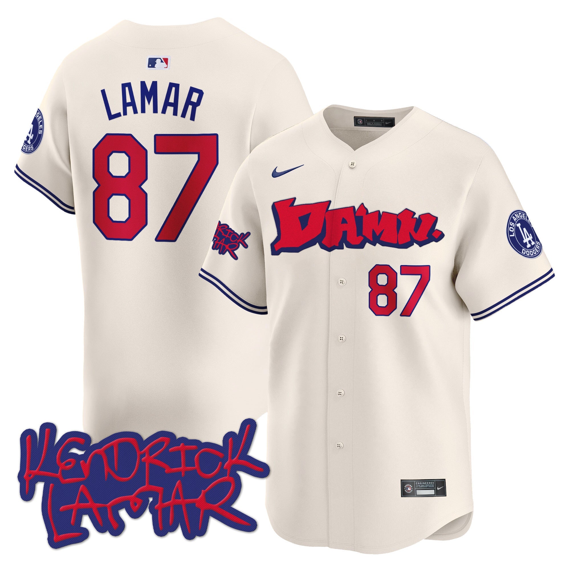 Men’s Kendrick Lamar Vapor Premier Limited Jersey