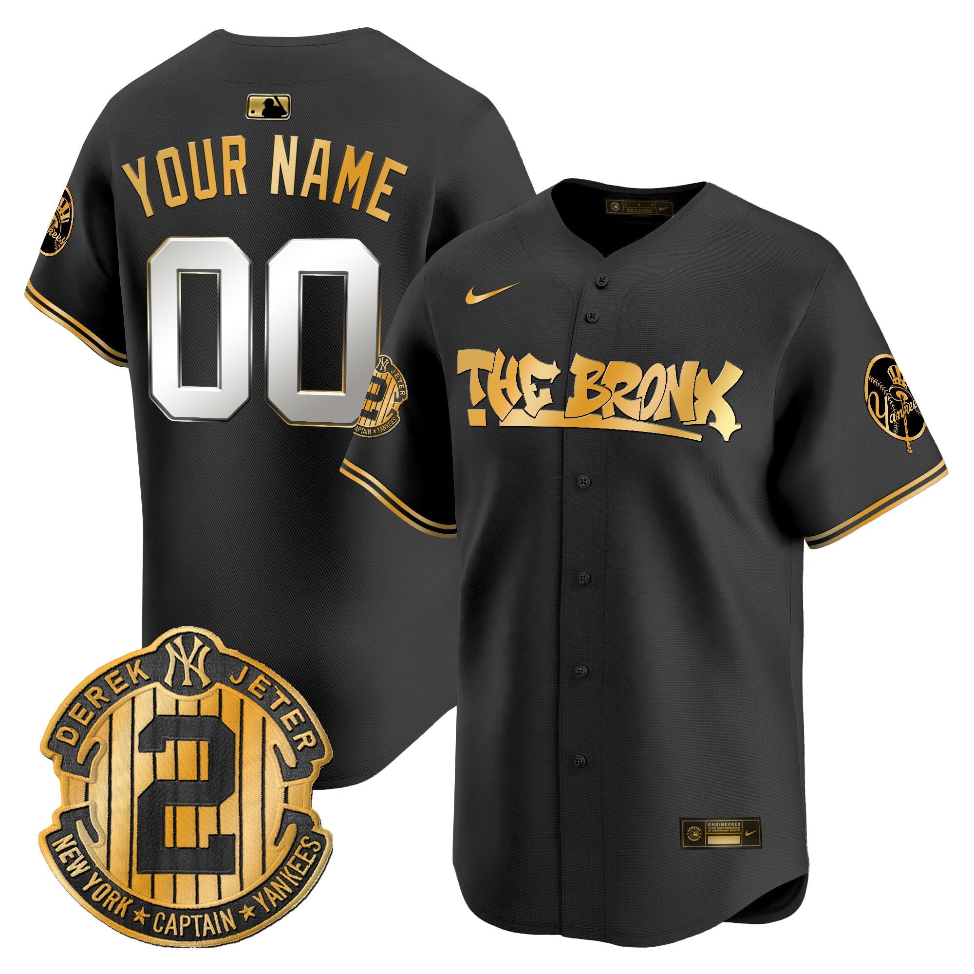 New York The Bronx Graffiti Vapor Premier Limited Custom Jersey V5