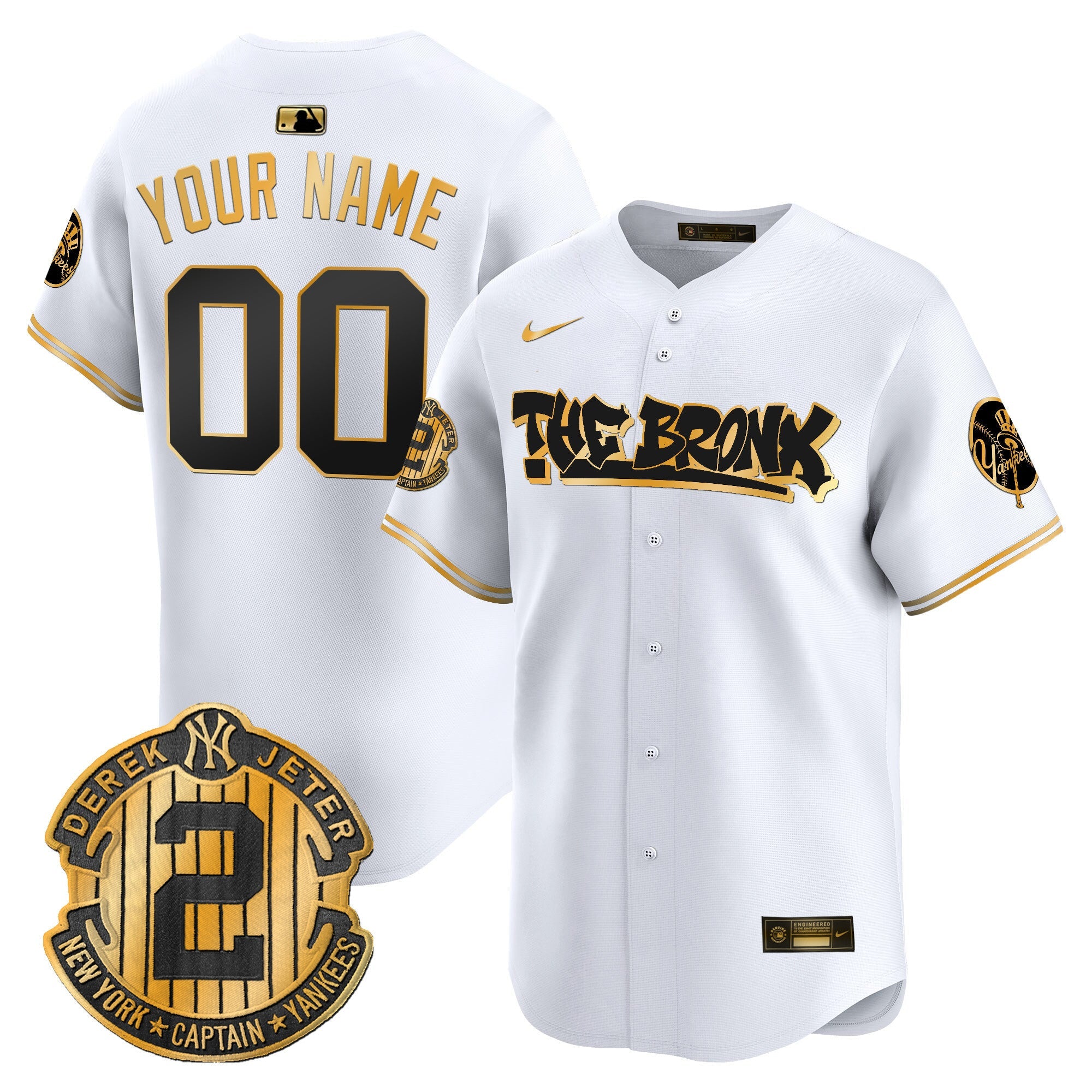 New York The Bronx Graffiti Vapor Premier Limited Custom Jersey V5