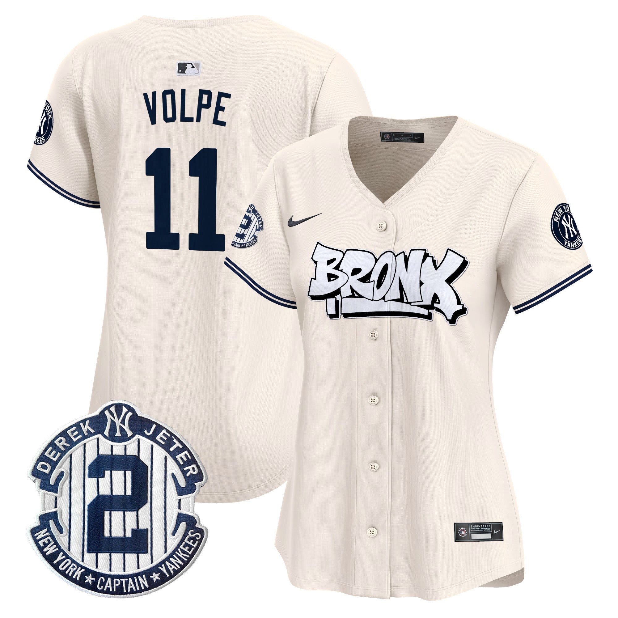 Women’s New York The Bronx Graffiti Vapor Premier Limited Jersey V3