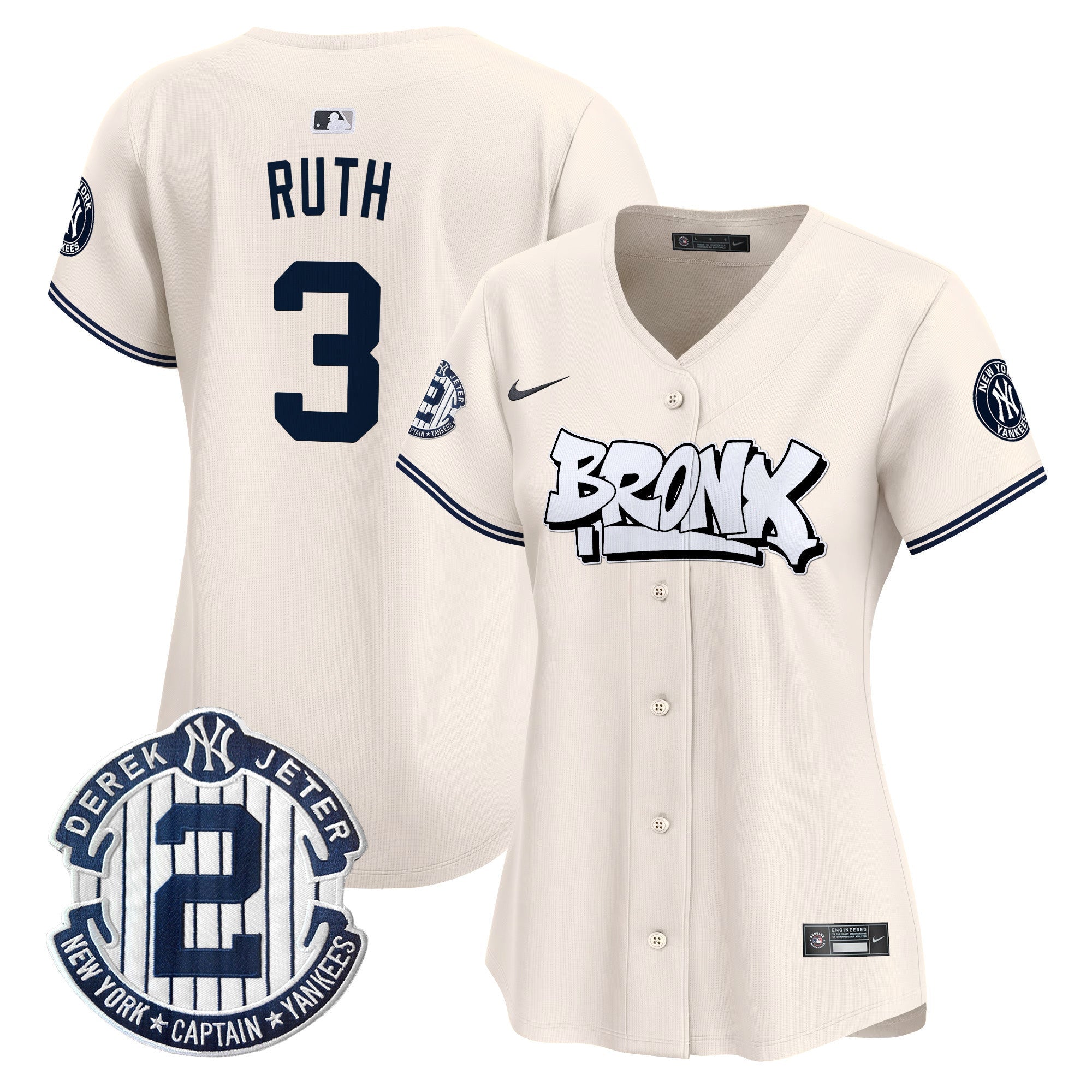 Women’s New York The Bronx Graffiti Vapor Premier Limited Jersey V3