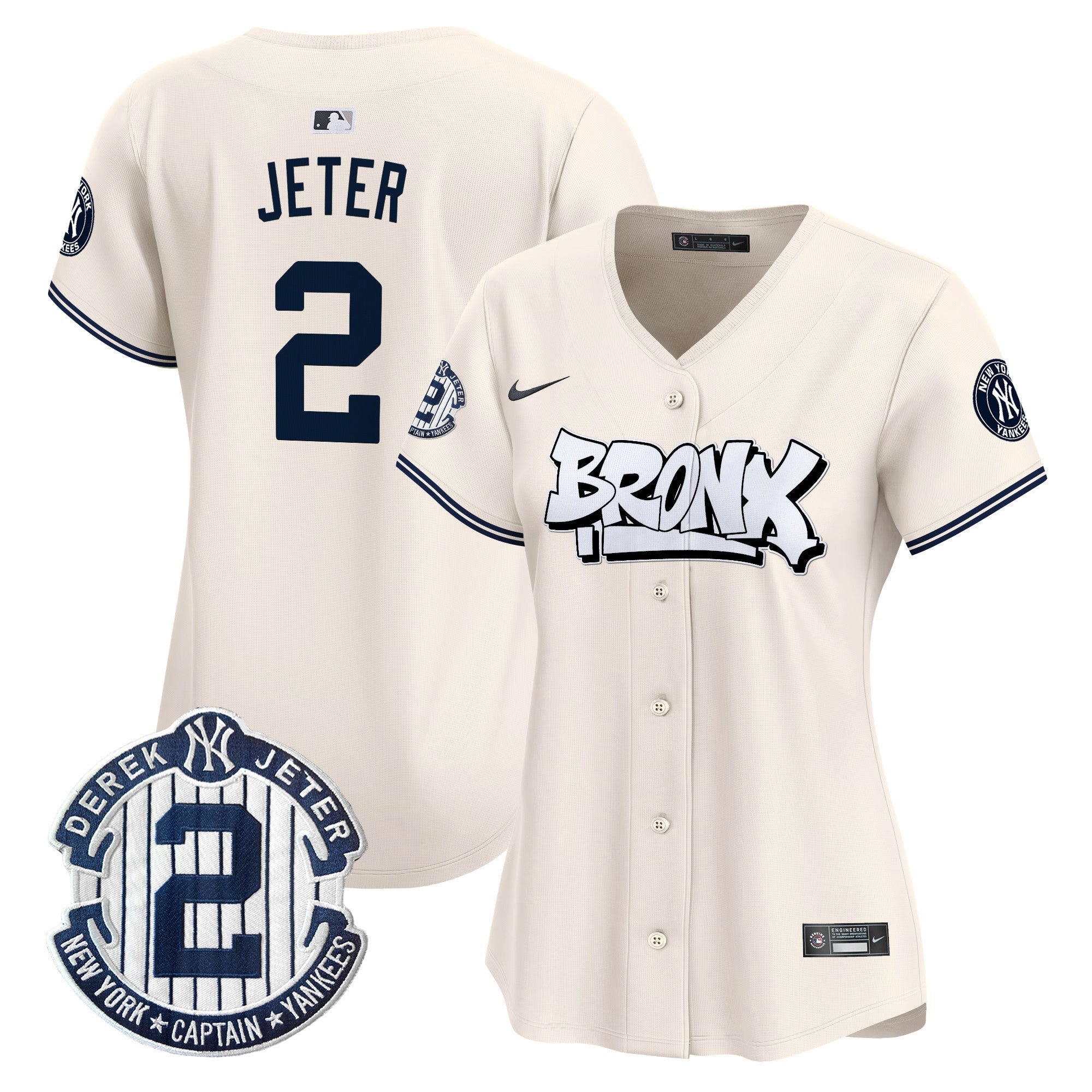 Women’s New York The Bronx Graffiti Vapor Premier Limited Jersey V3