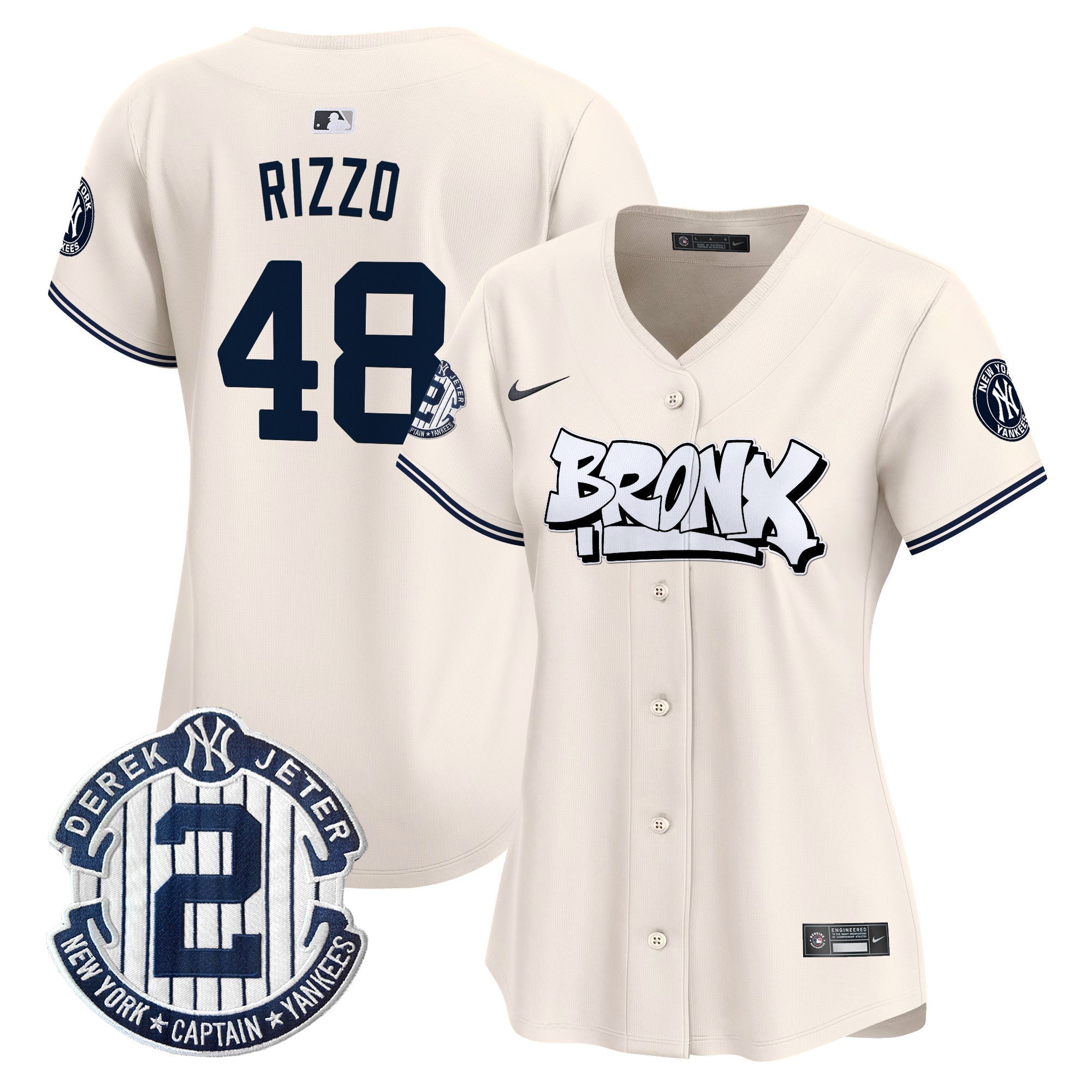 Women’s New York The Bronx Graffiti Vapor Premier Limited Jersey V3