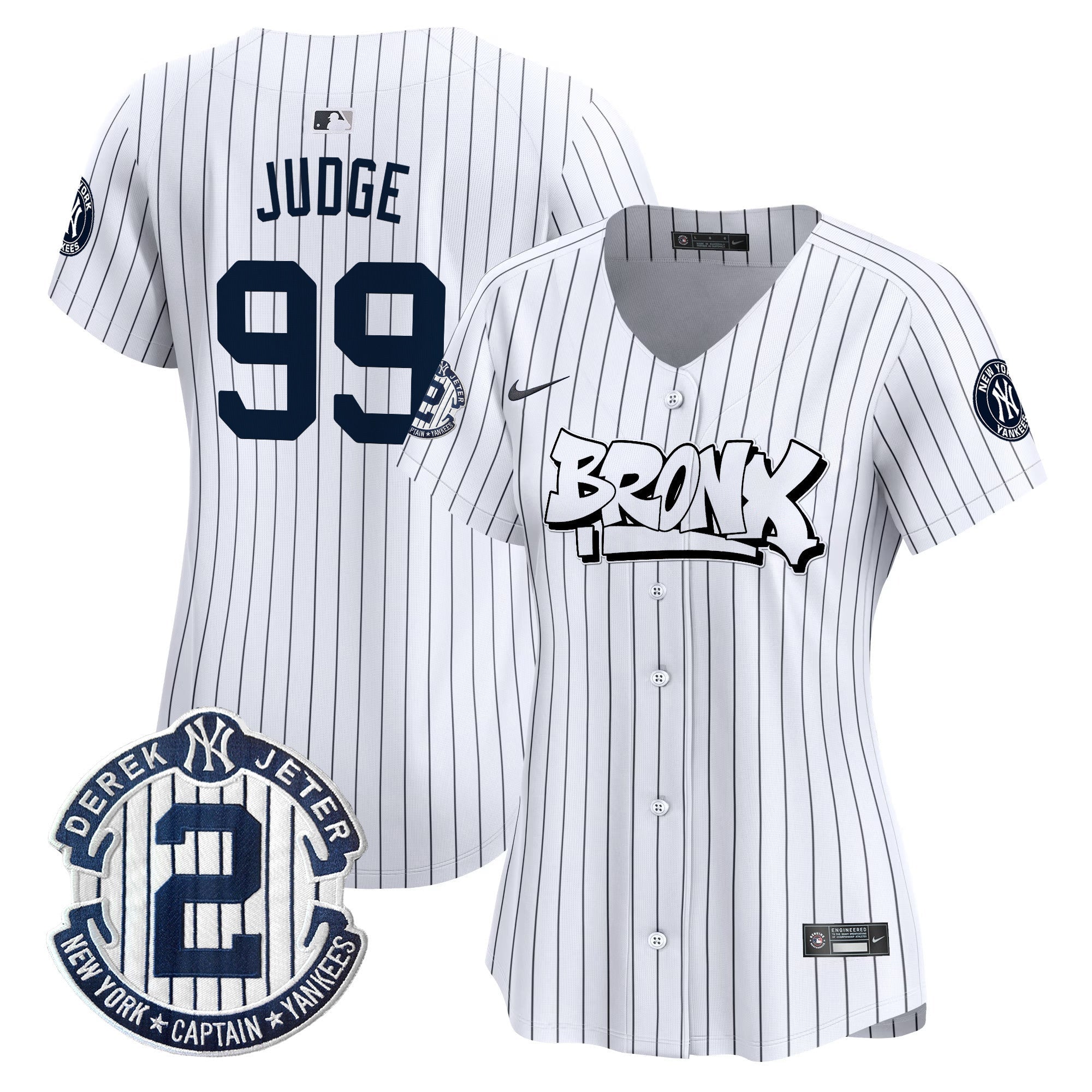 Women’s New York The Bronx Graffiti Vapor Premier Limited Jersey V3