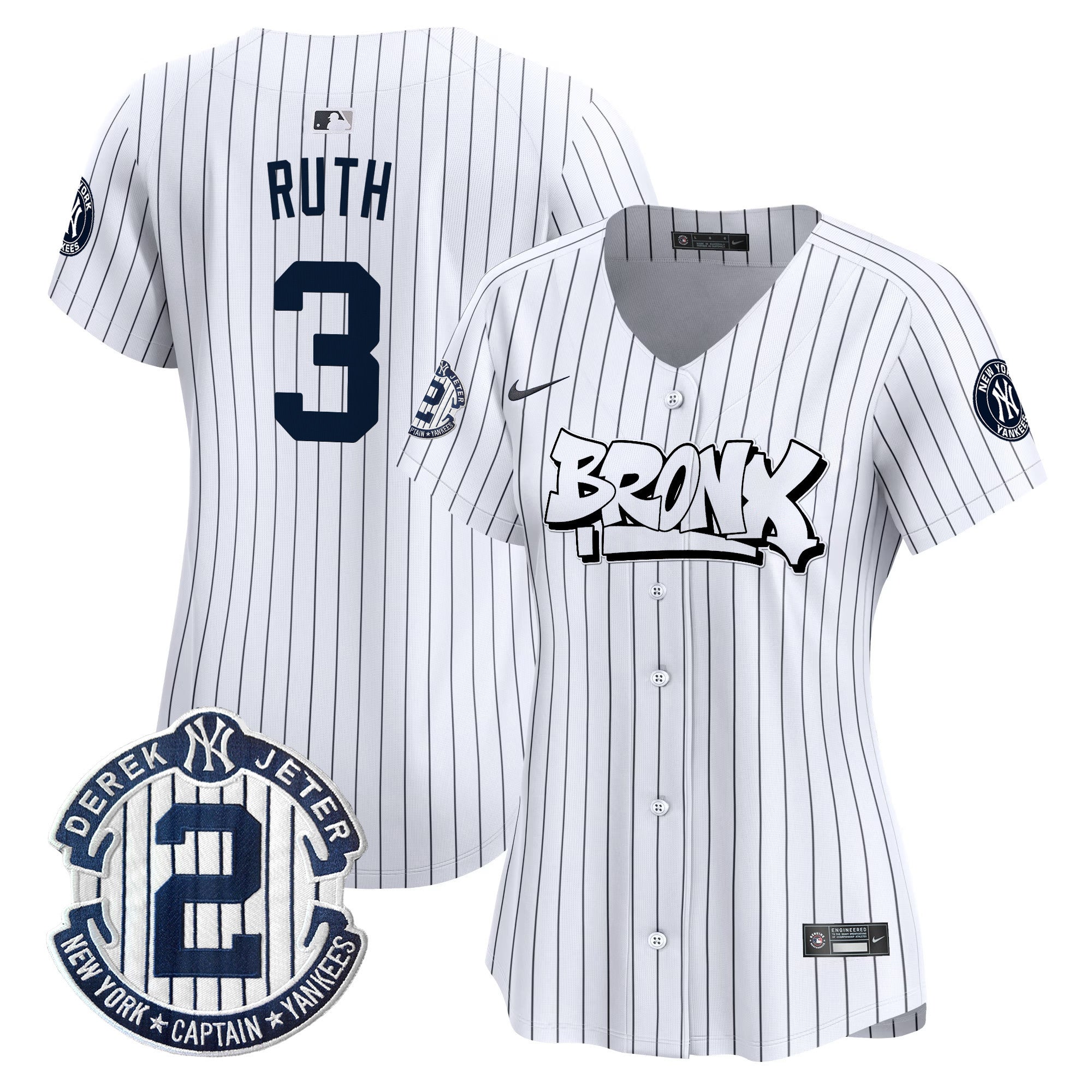 Women’s New York The Bronx Graffiti Vapor Premier Limited Jersey V3