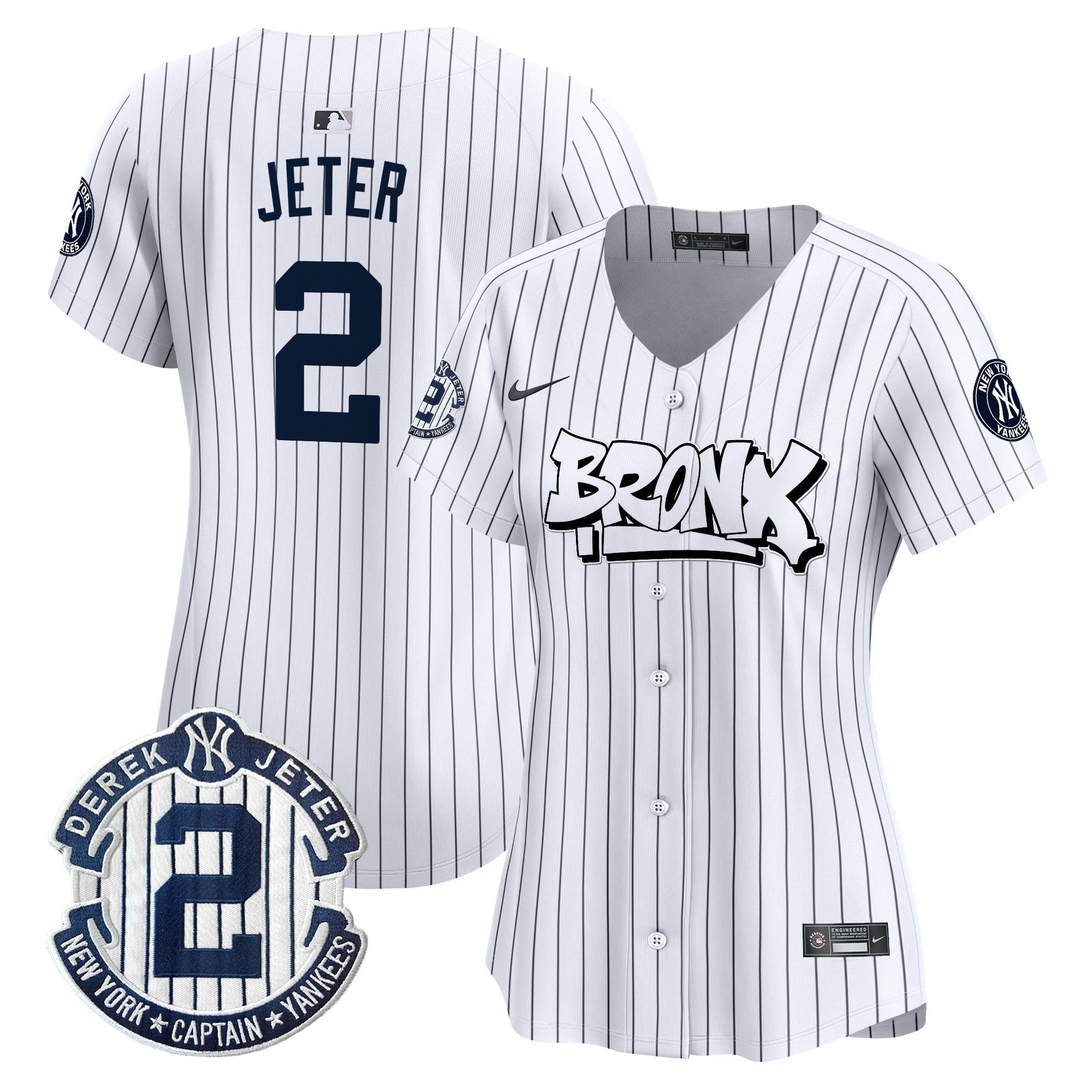 Women’s New York The Bronx Graffiti Vapor Premier Limited Jersey V3