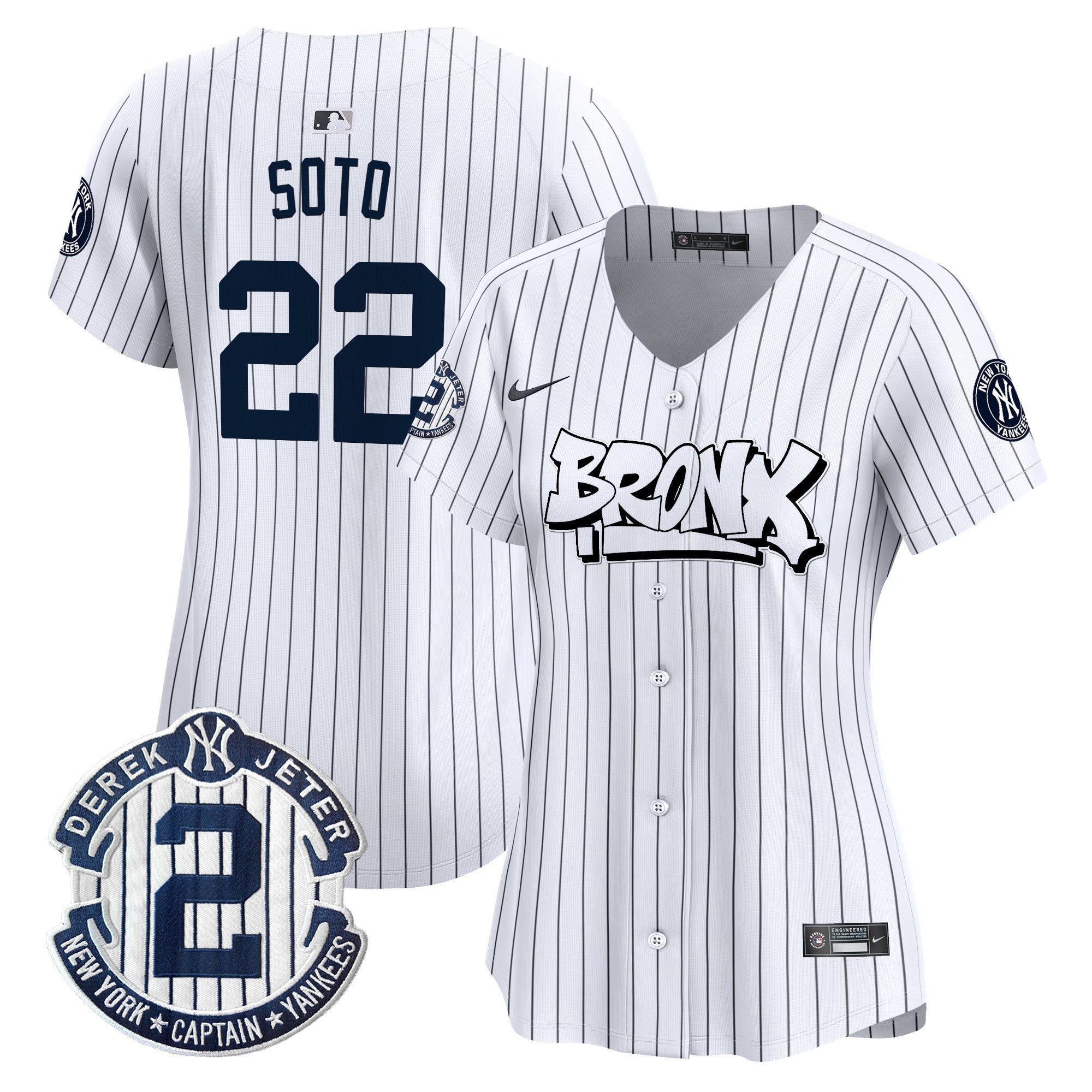 Women’s New York The Bronx Graffiti Vapor Premier Limited Jersey V3