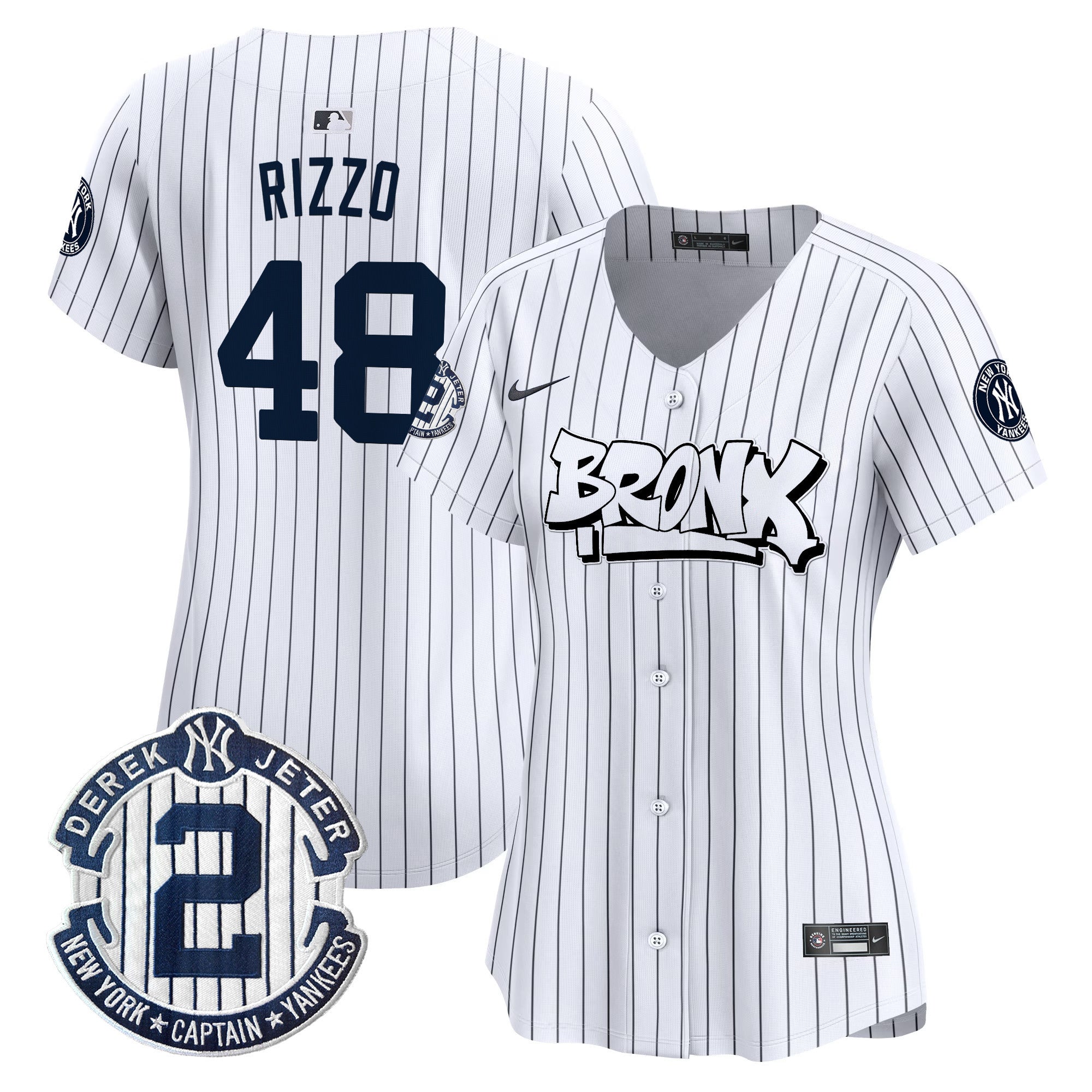 Women’s New York The Bronx Graffiti Vapor Premier Limited Jersey V3