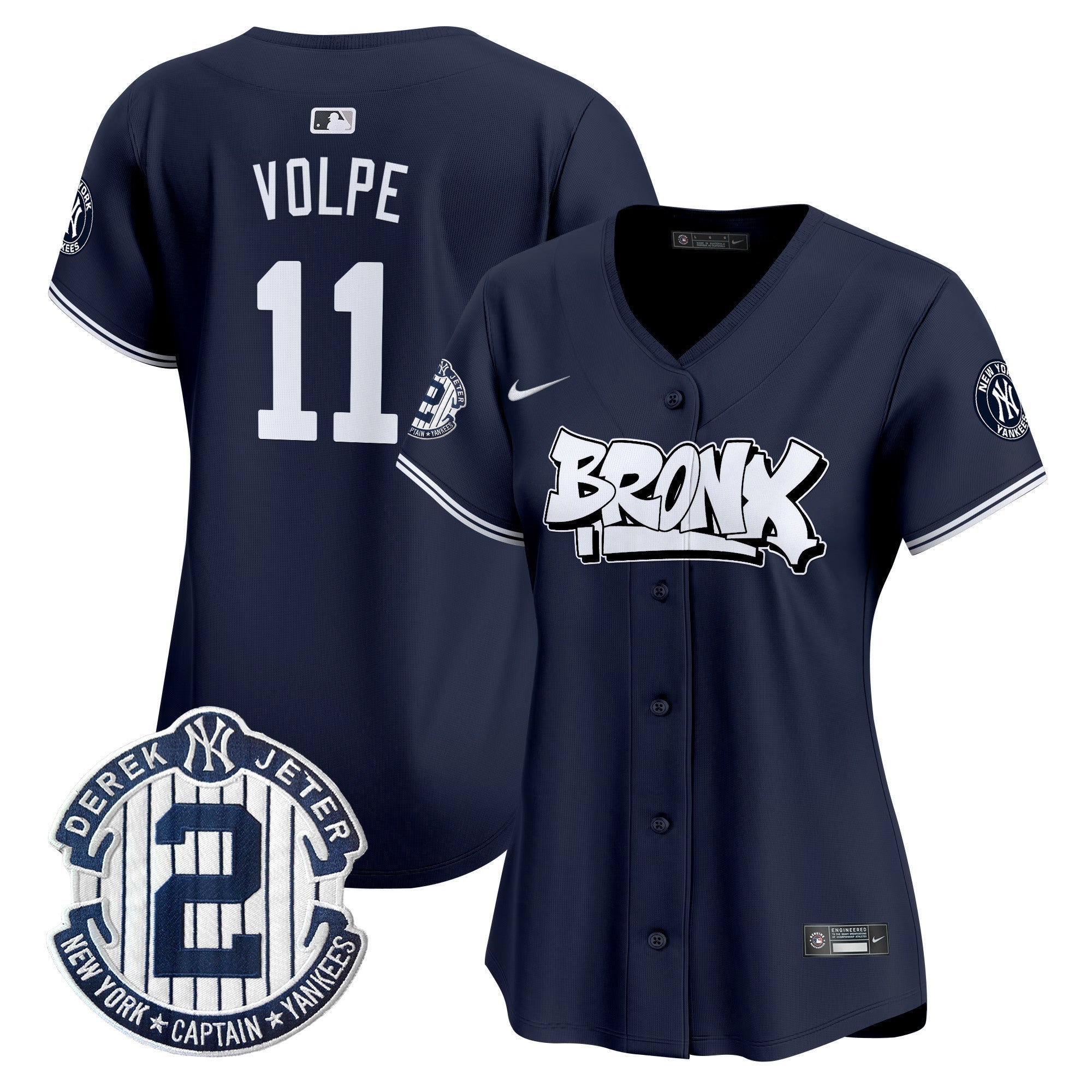Women’s New York The Bronx Graffiti Vapor Premier Limited Jersey V3