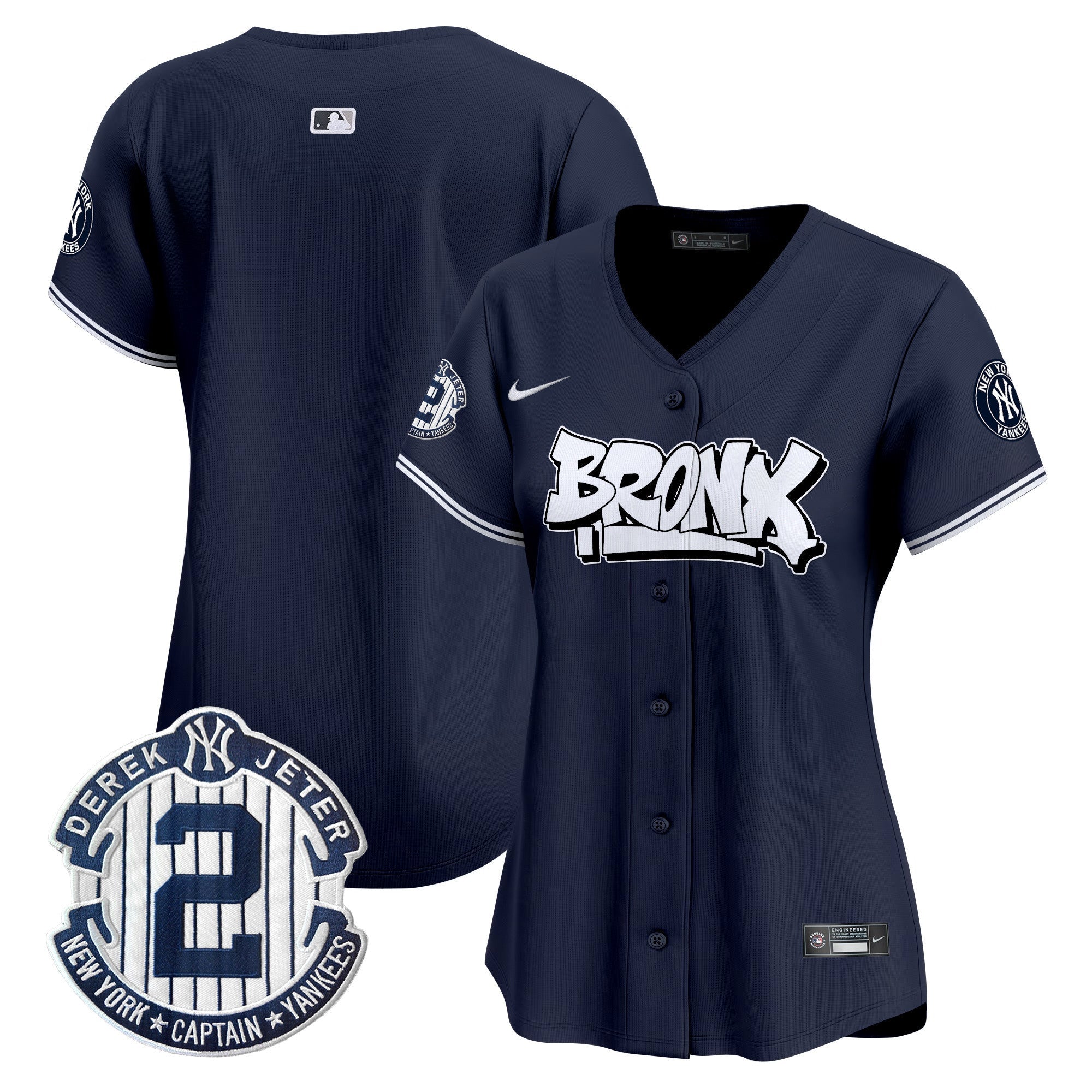 Women’s New York The Bronx Graffiti Vapor Premier Limited Jersey V3