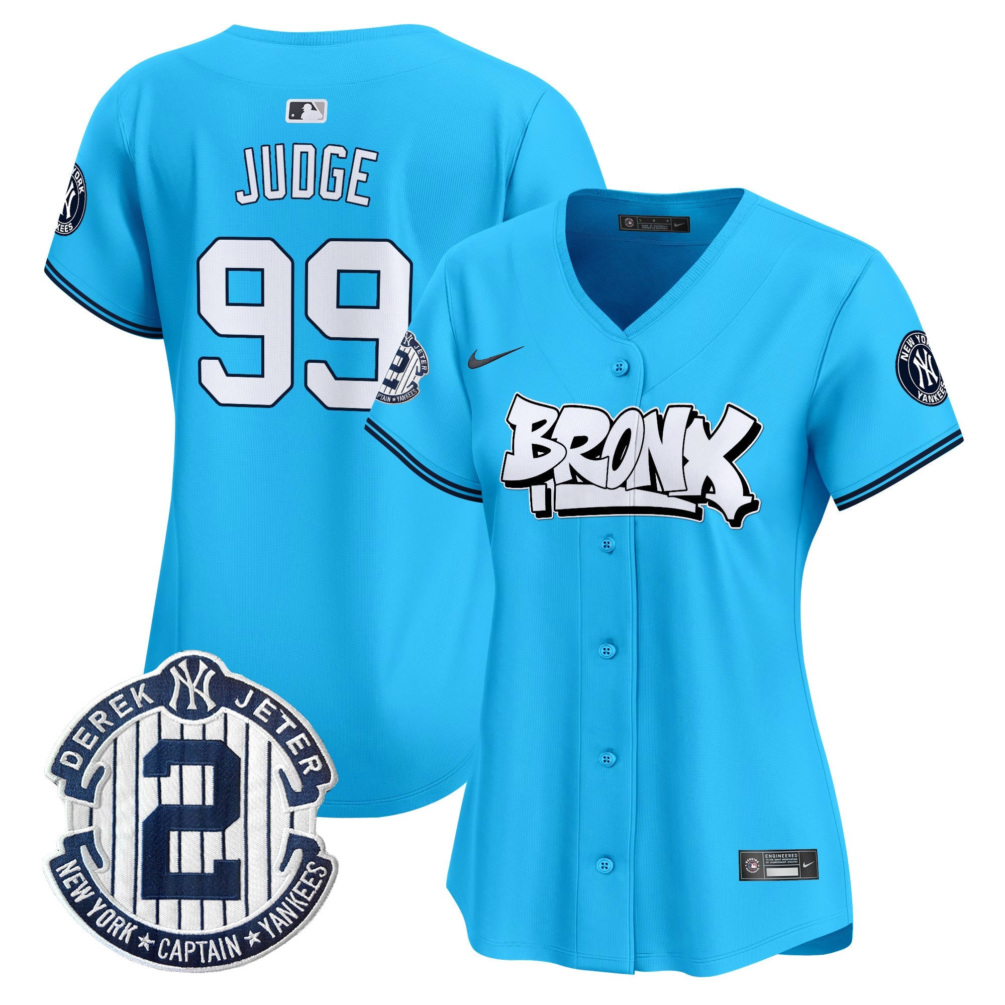 Women’s New York The Bronx Graffiti Vapor Premier Limited Jersey V3