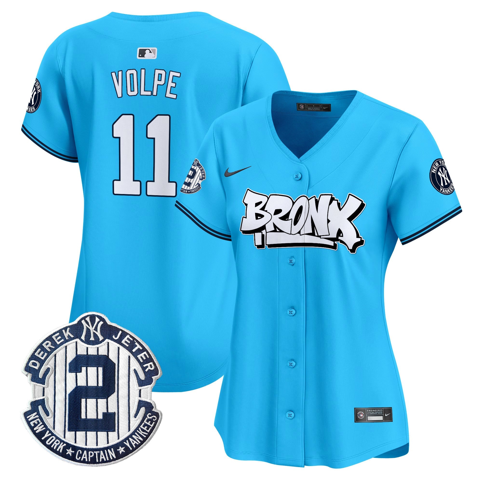 Women’s New York The Bronx Graffiti Vapor Premier Limited Jersey V3