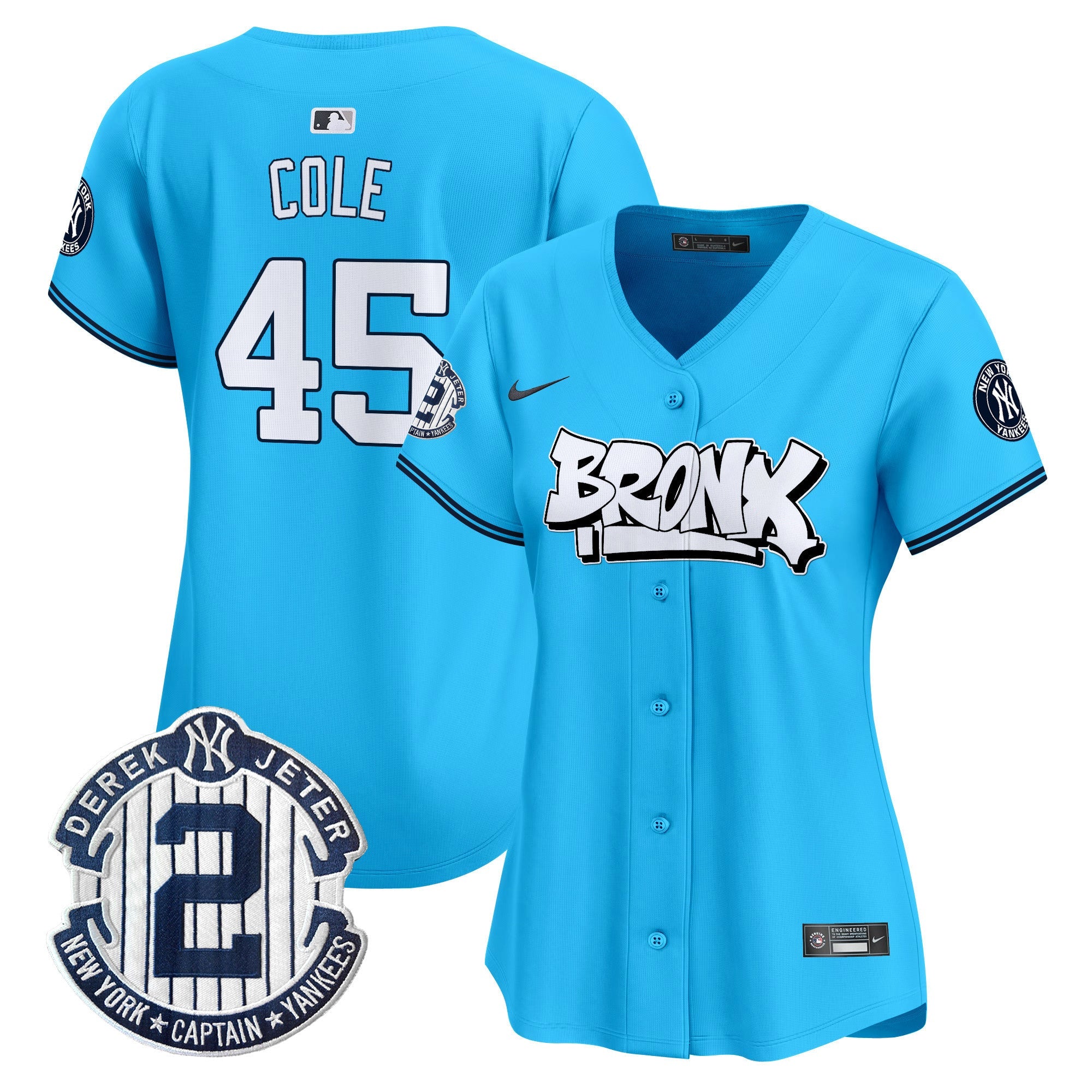 Women’s New York The Bronx Graffiti Vapor Premier Limited Jersey V3