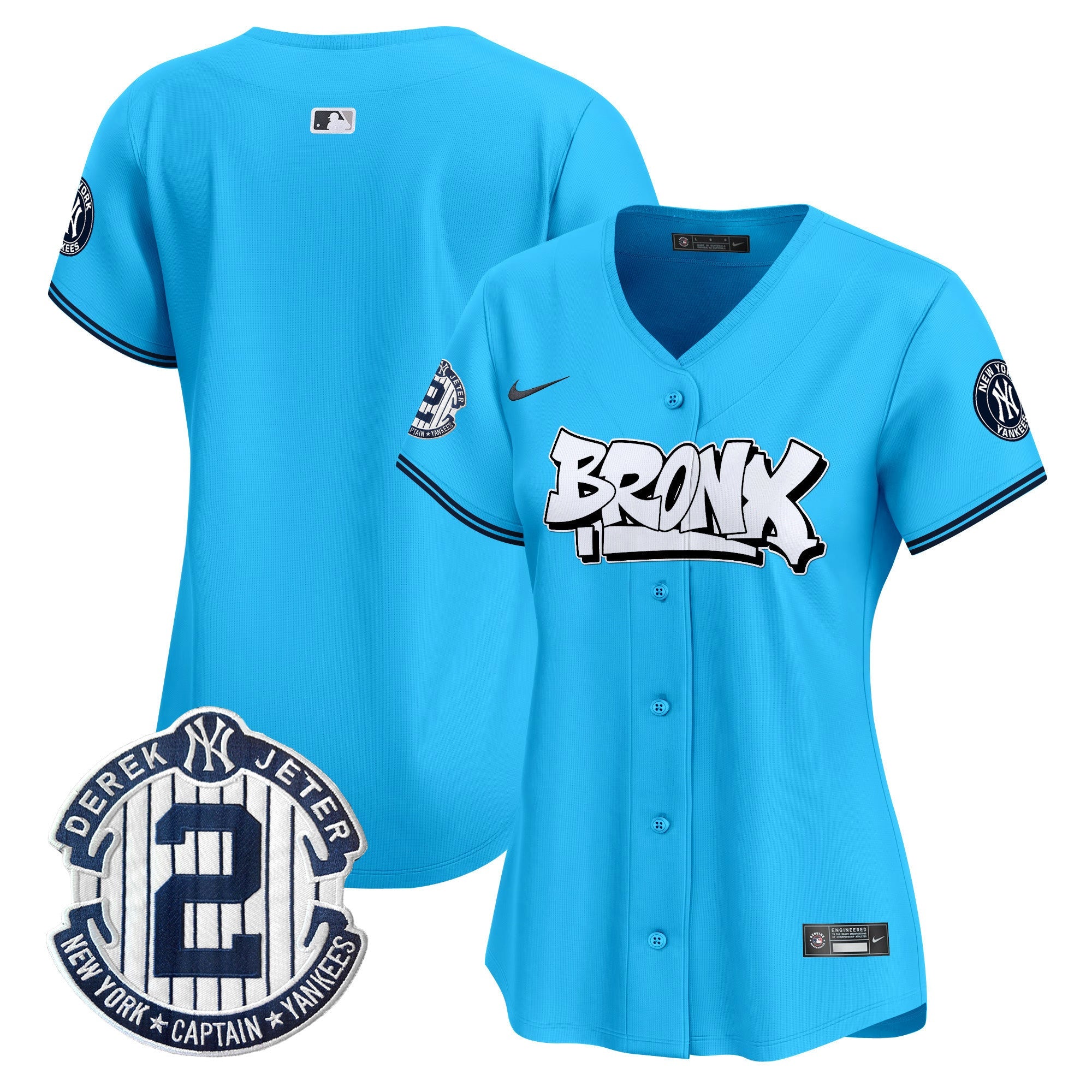 Women’s New York The Bronx Graffiti Vapor Premier Limited Jersey V3